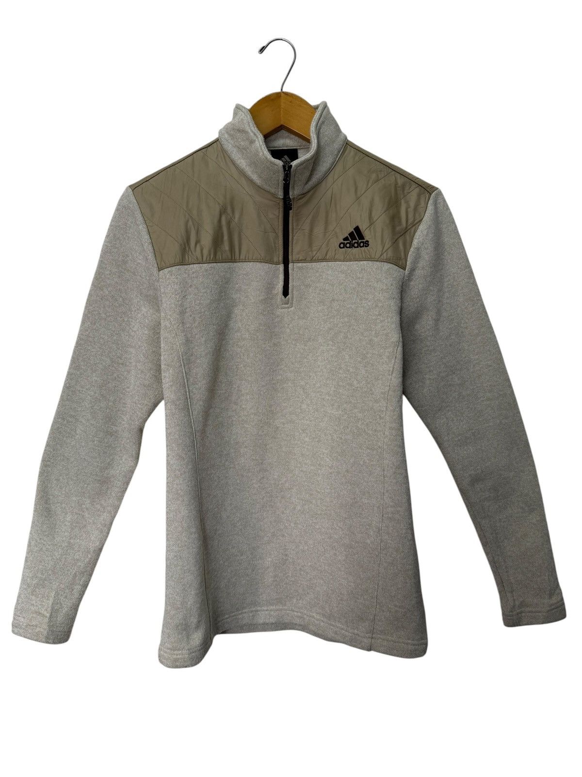 Adidas Vintage Adidas Half Zipper Sweater Size US M / EU 48-50 / 2 - 1 Thumbnail