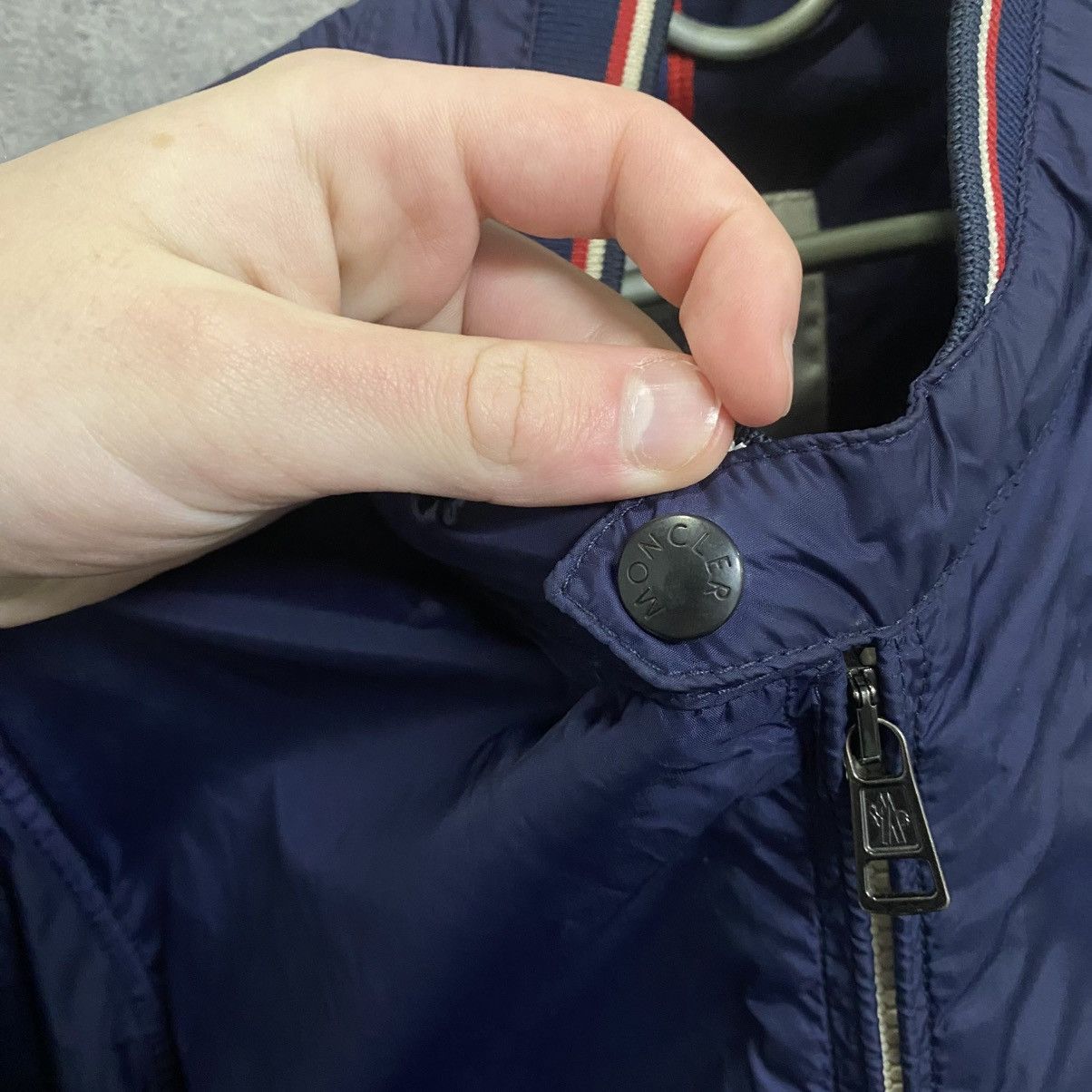 Moncler Vintage Moncler Nylon Jacket Rare Size US L / EU 52-54 / 3 - 7 Thumbnail