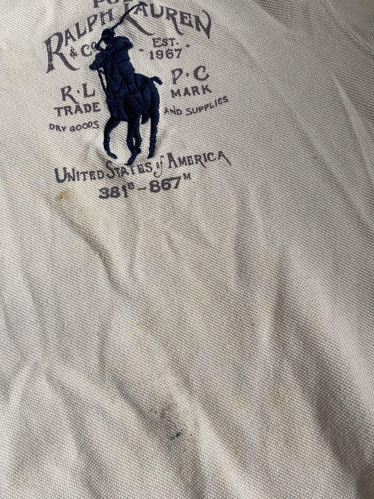 Polo Ralph Lauren × Vintage Vintage Polo Ralph Lauren rugby polo Size US L / EU 52-54 / 3 - 7 Thumbnail