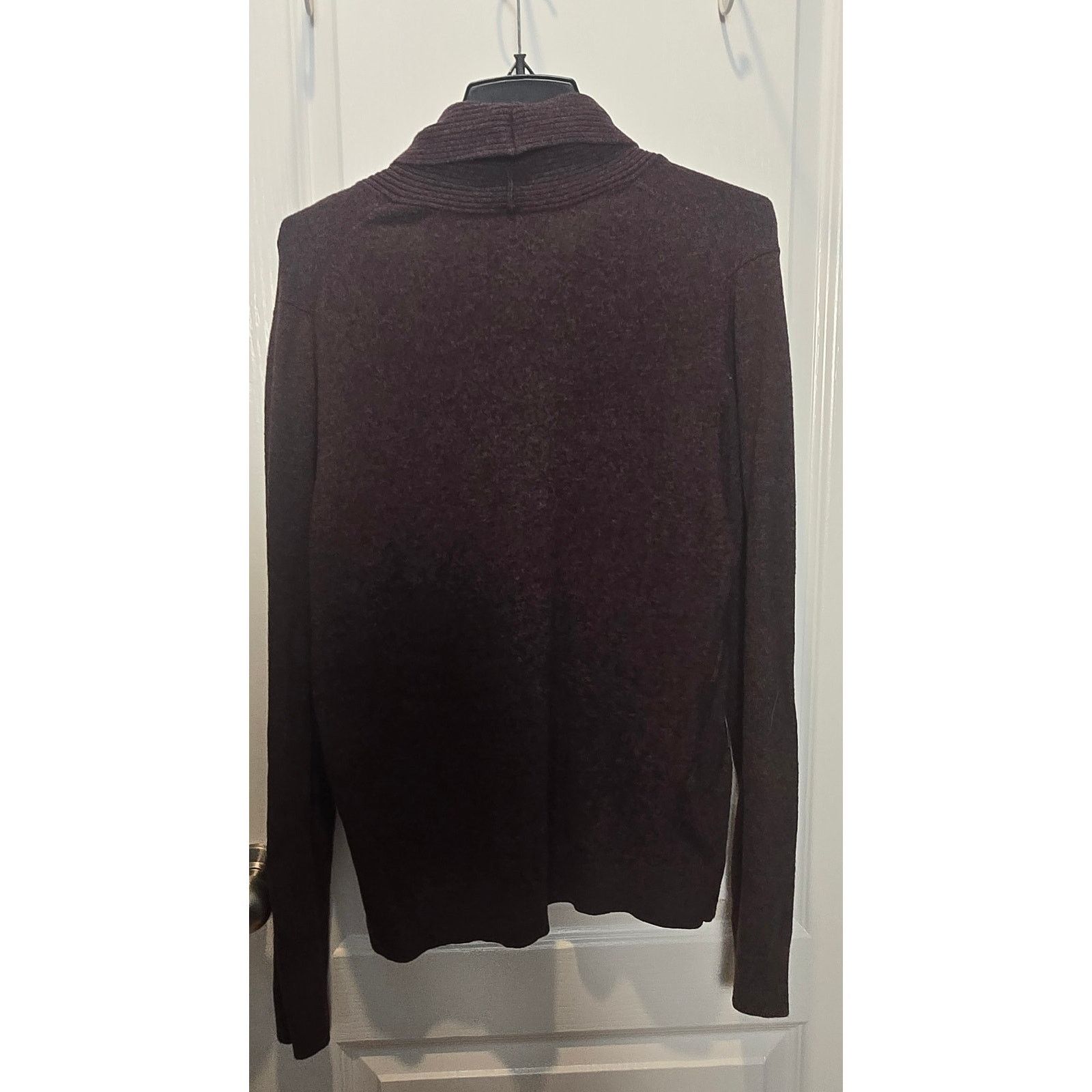 Marc Anthony Cotton cashmere wool Marc Anthony slim fit L shawl neck Size US L / EU 52-54 / 3 - 2 Thumbnail