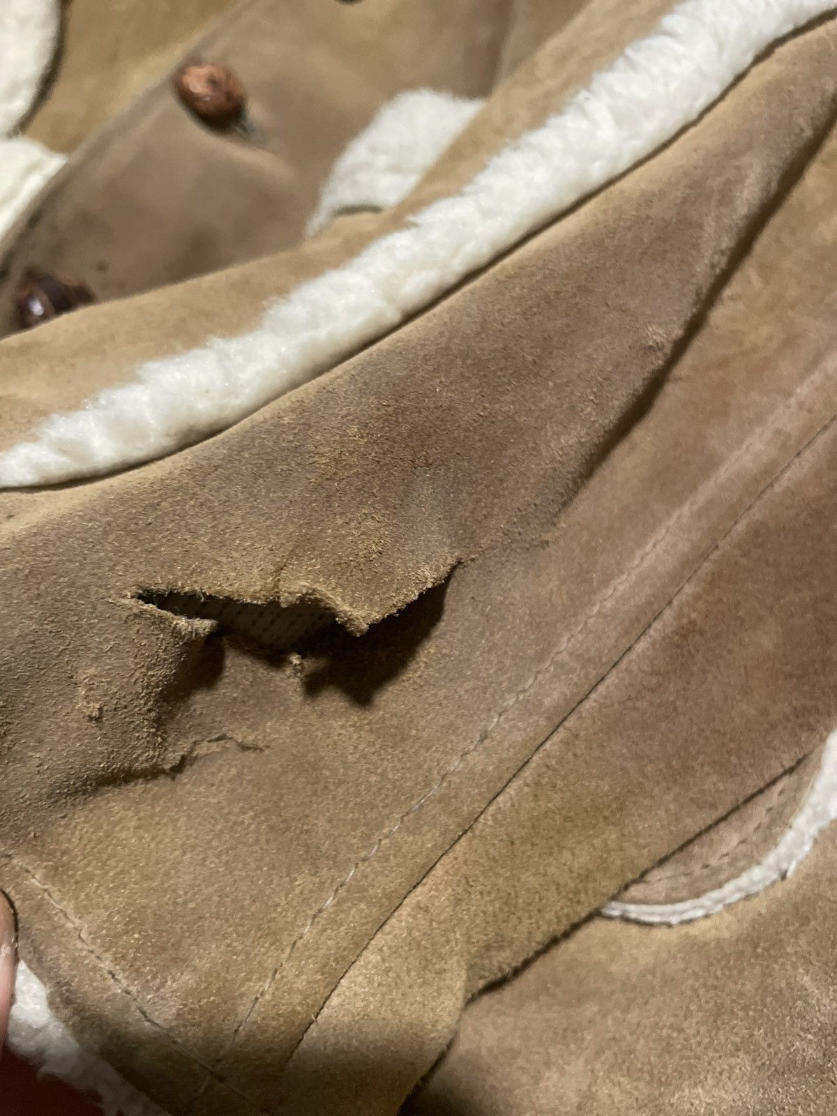 Sears Sears Vintage Western Wear Overcoat Suede Size US XL / EU 56 / 4 - 5 Thumbnail