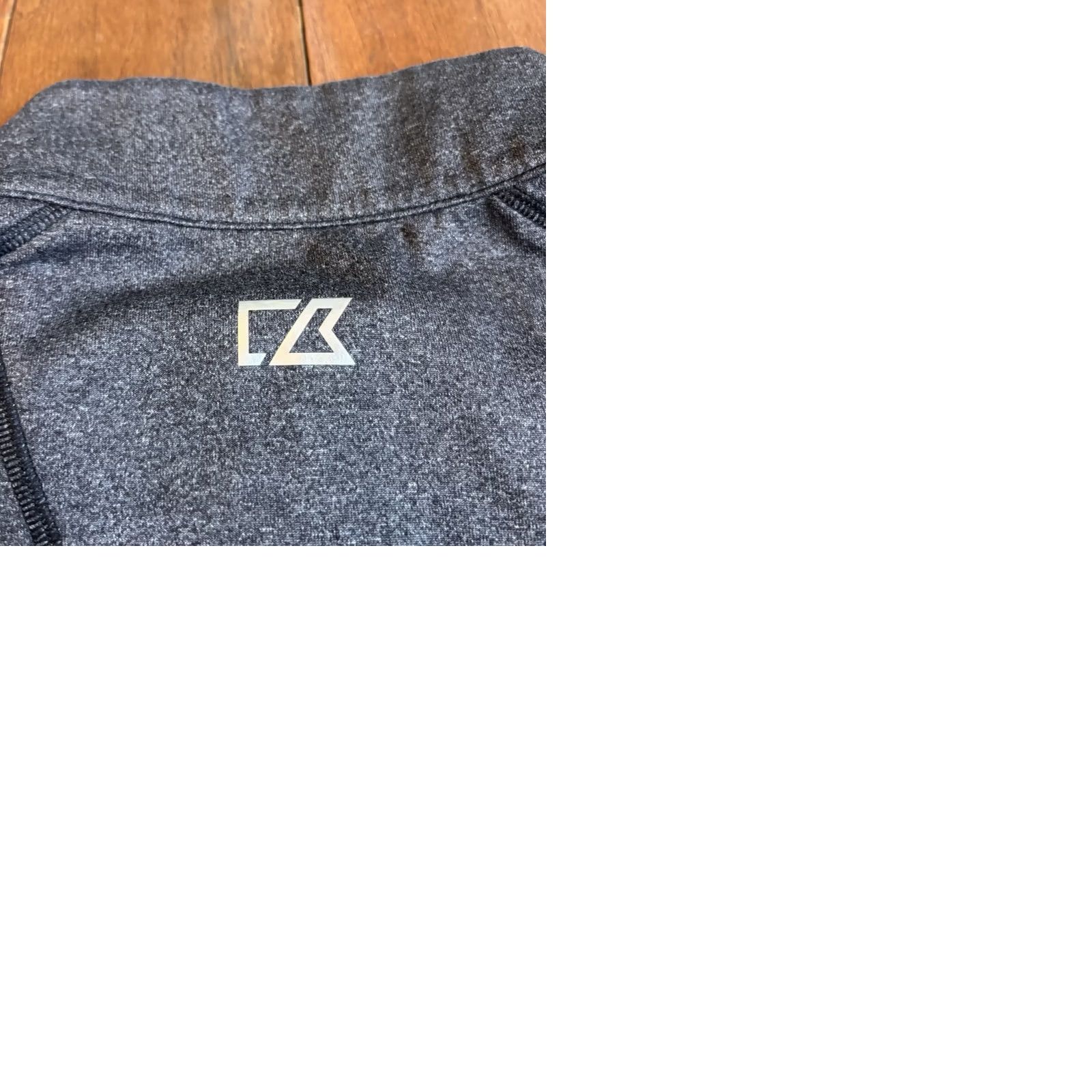 Cutter & Buck VINTAGE Mens Cutter & Buck CB DryTec Golf 1/2 Zip Pullover Tennessee Volunteers Gray XXL Size US XXL / EU 58 / 5 - 9 Thumbnail