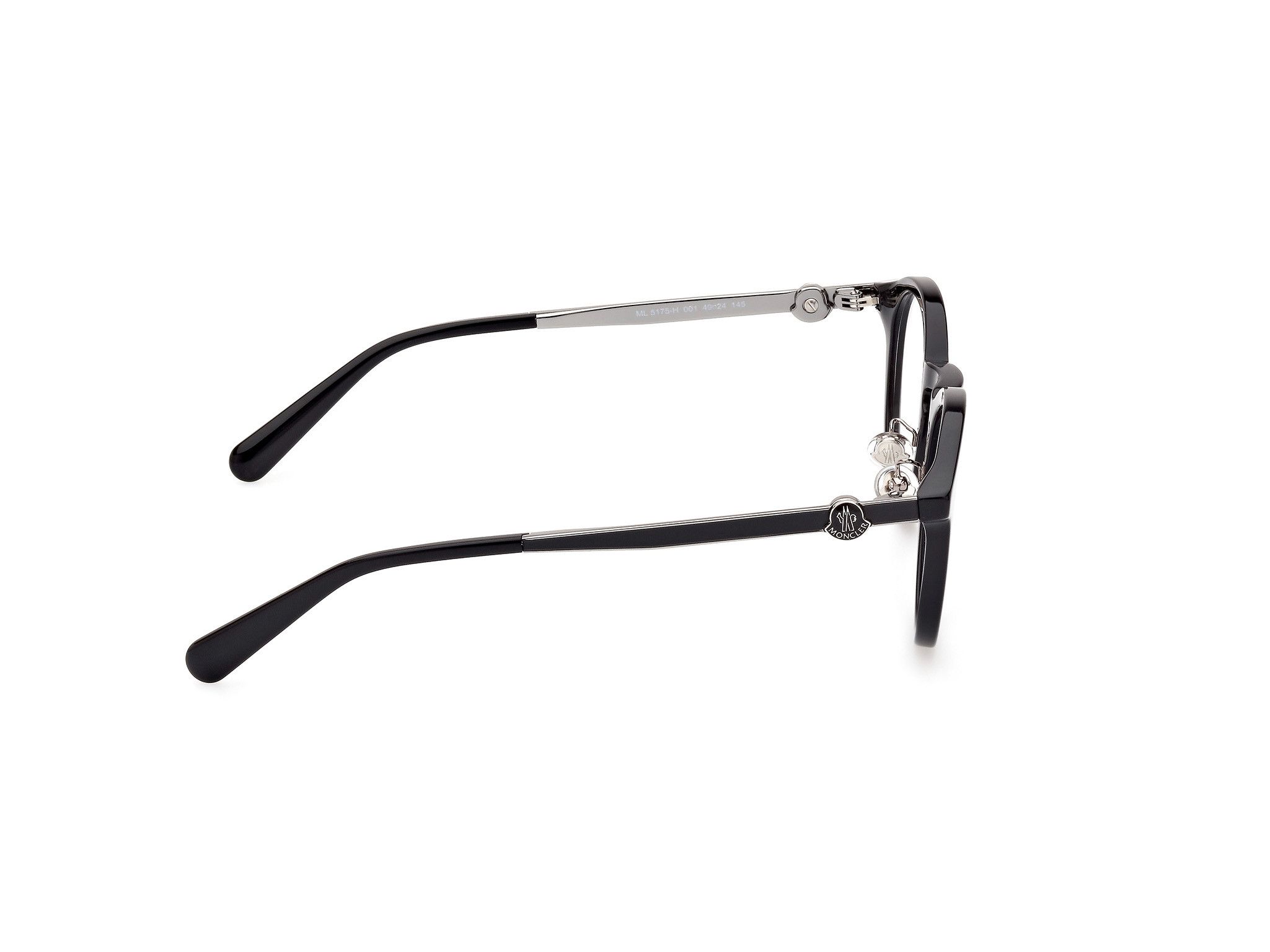 Moncler o1y0225 Size : OS / 49 mm Eyeglass Frame in Black Size ONE SIZE - 7 Thumbnail