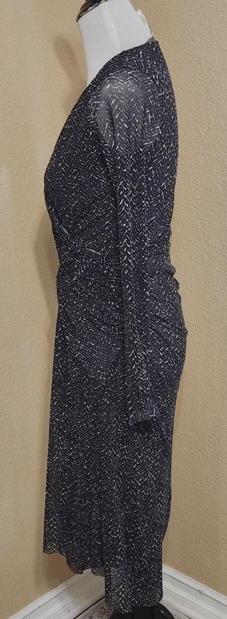 Jean Paul Gaultier FUZZI Y2K Jean Paul Gaultier Black Stretchy Mesh Dress S Size S / US 4 / IT 40 - 5 Thumbnail