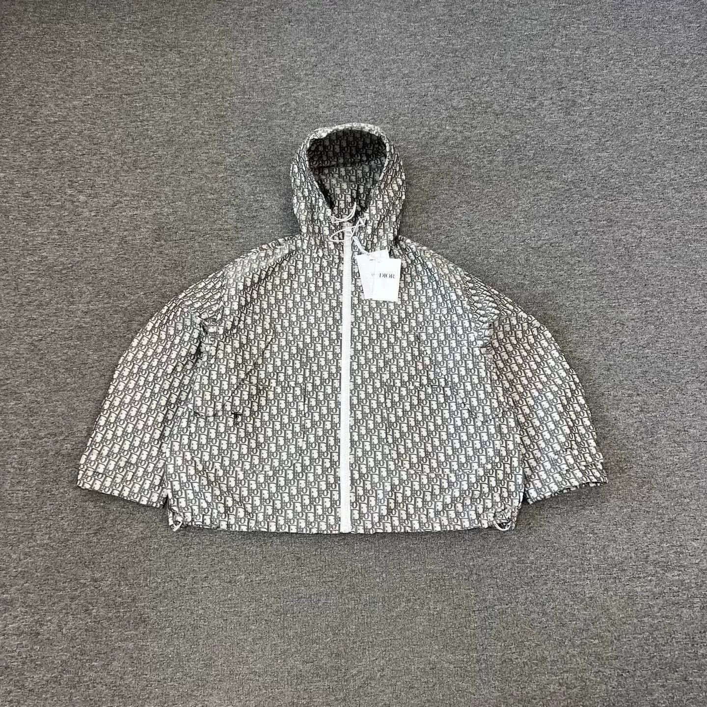 Dior Dior 2024 Gray Monogram Zip Jacket Size US M / EU 48-50 / 2 - 1 Thumbnail