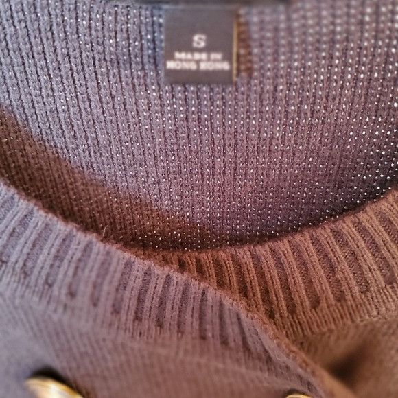 Ann Taylor Ann Taylor Dark Gray Button w Pockets Long Military Sz. S Sw Size S / US 4 / IT 40 - 4 Thumbnail
