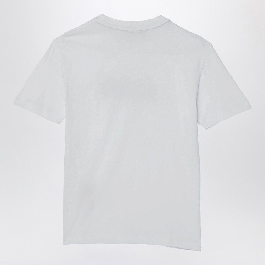 Fendi o1d2blof0824 Cotton T-Shirt With Logo in White Size S / US 4 / IT 40 - 2 Thumbnail
