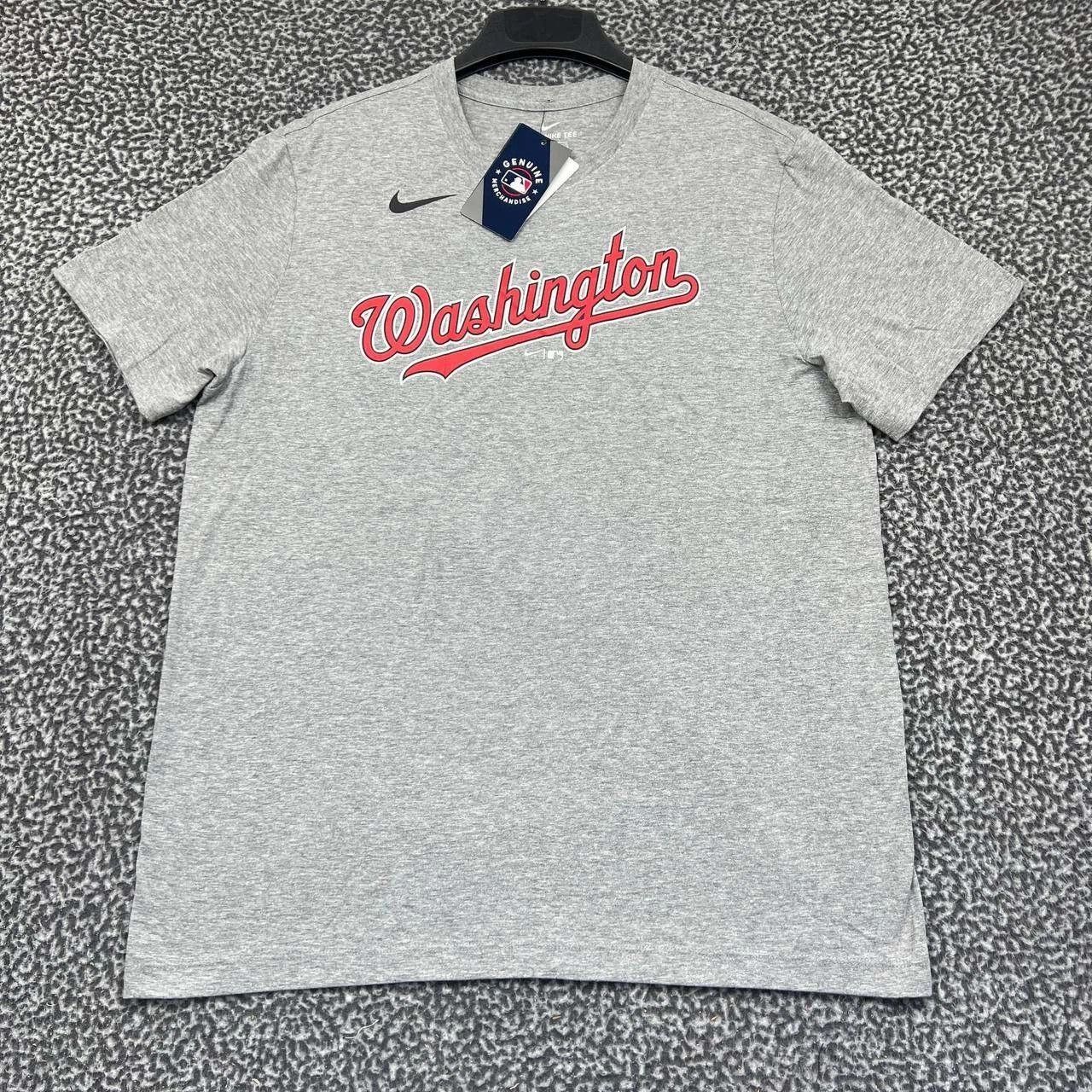 Nike Nike Shirt Men Gray Washington Nationals Scherzer #31 New L Size US L / EU 52-54 / 3 - 1 Thumbnail
