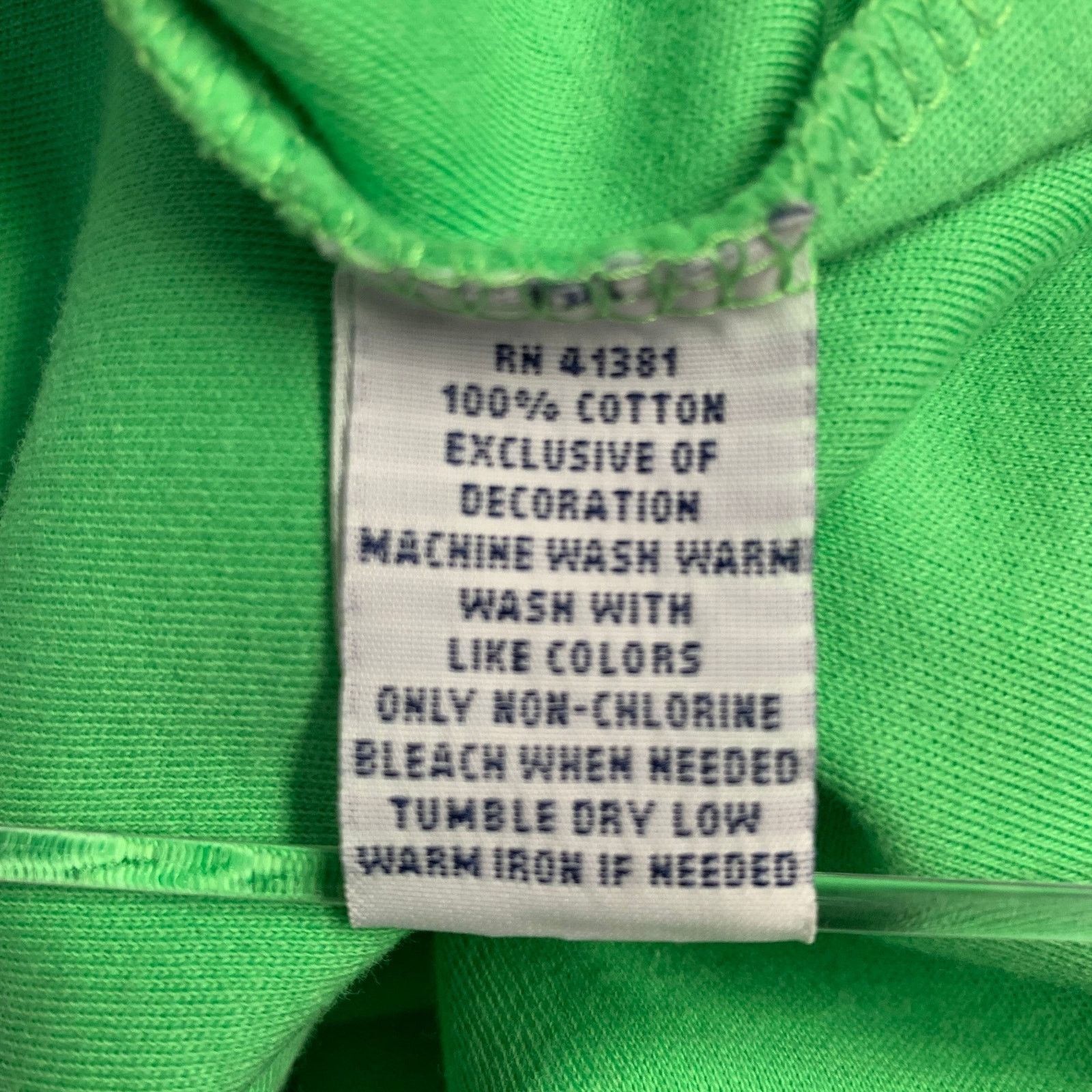 Polo Ralph Lauren Size L Lime Green Cotton Half Placket Polo Size US L / EU 52-54 / 3 - 5 Thumbnail