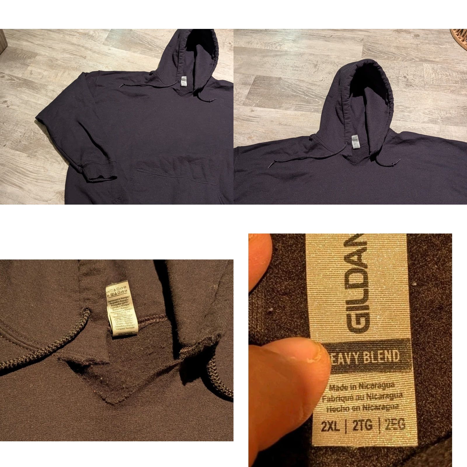 Gildan Gildan Heavy Blend Godsmack Band Hoodie Men’s Black 2XL Graphic Print Hooded Pullover Long Sleeve Regular Fit Size 2XL Size US XXL / EU 58 / 5 - 8 Thumbnail