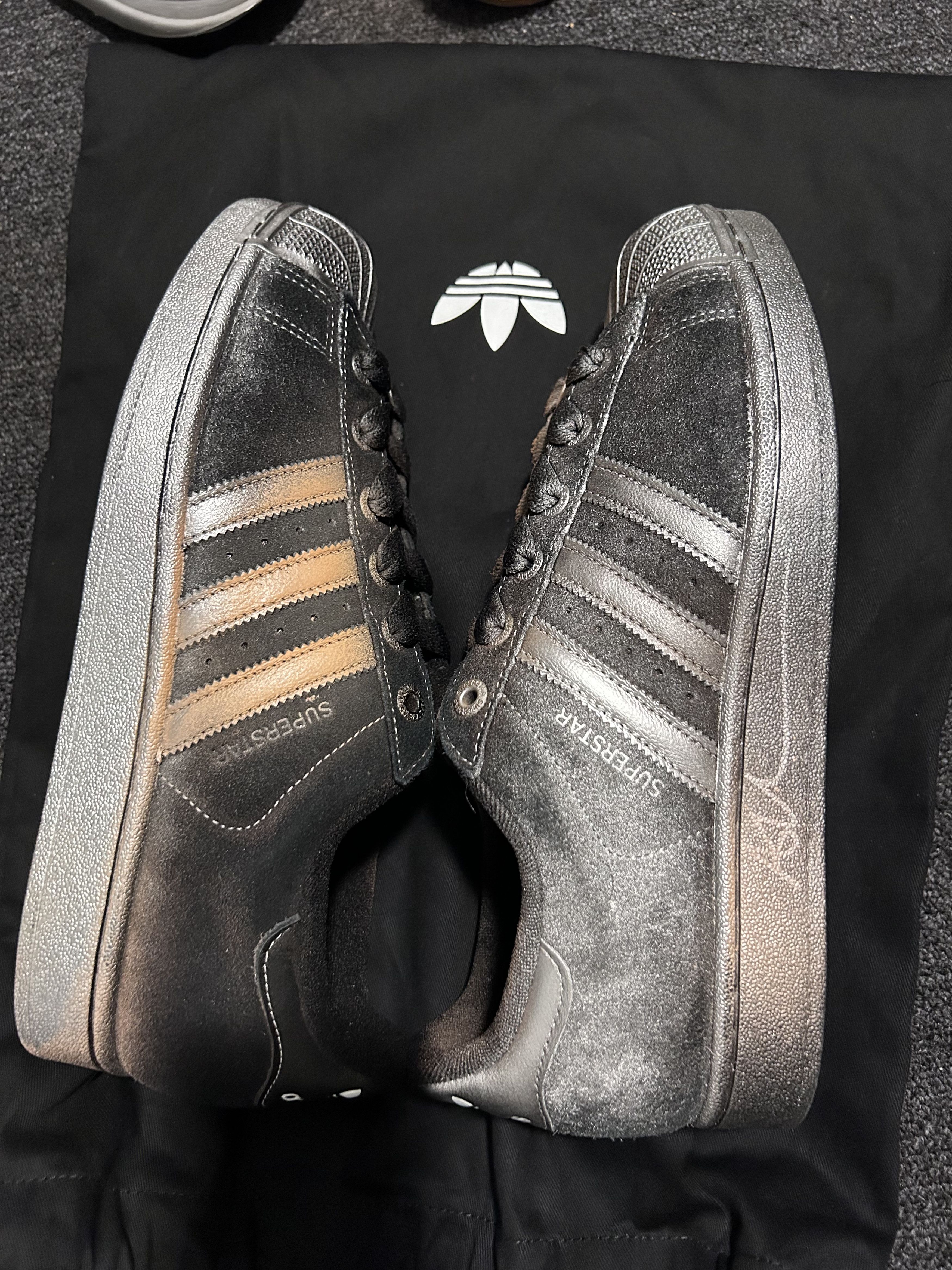 Adidas Superstar Made by Anthony Edwards (Official Raffle Winner) Size US 9.5 / EU 42-43 - 3 Thumbnail