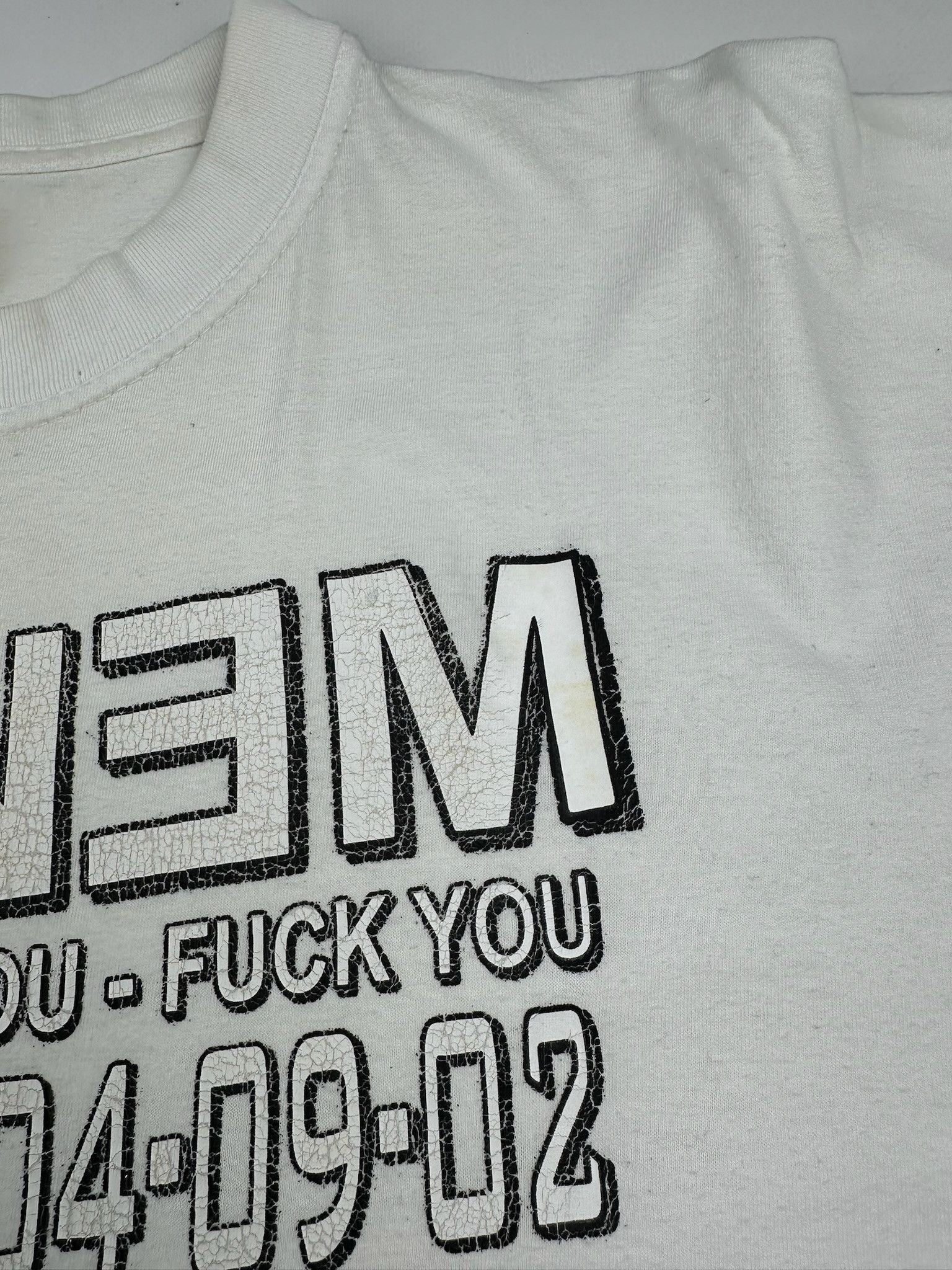 Eminem 00s Vintage The Eminem T-Shirt Size US XL / EU 56 / 4 - 7 Thumbnail