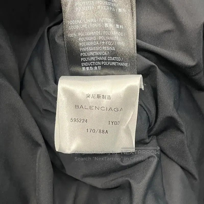 Balenciaga Balenciaga Black Logo Short Down Jacket. Size XL / US 12-14 / IT 48-50 - 6 Thumbnail