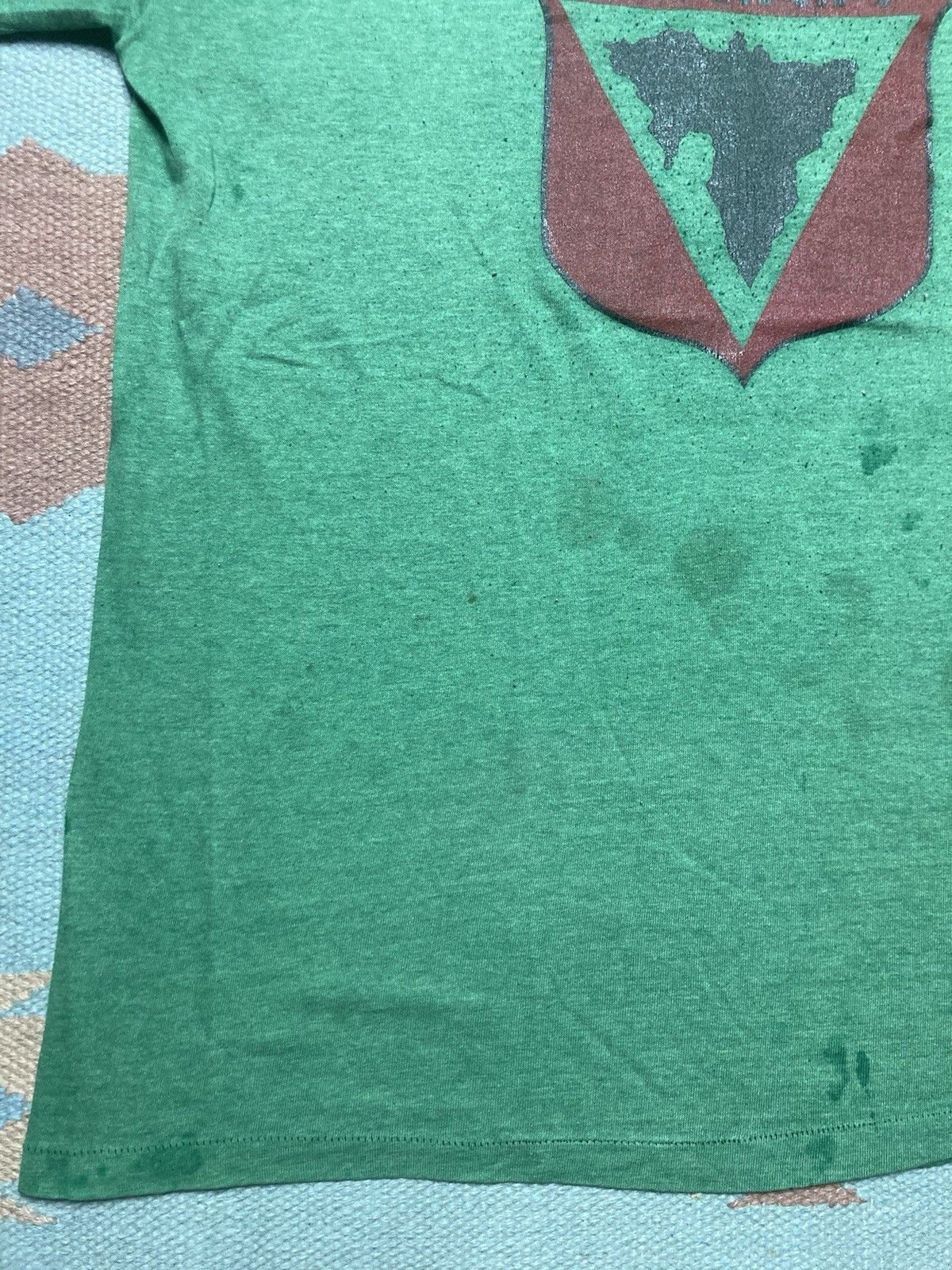 Vintage 70s 80s t shirt S.A.A.P. faded worn thin single stitch large Size US L / EU 52-54 / 3 - 3 Thumbnail