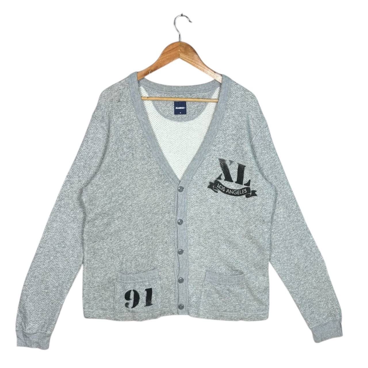 Xlarge XLARGE Los Angeles Grey Cardigan M Size US M / EU 48-50 / 2 - 1 Thumbnail
