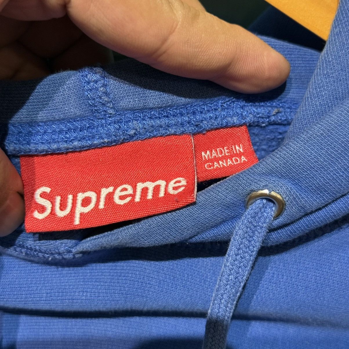 Supreme × Thrasher 2015 Supreme x Thrasher Magazine Pullover Hoodie Royal Blue Size US S / EU 44-46 / 1 - 7 Thumbnail