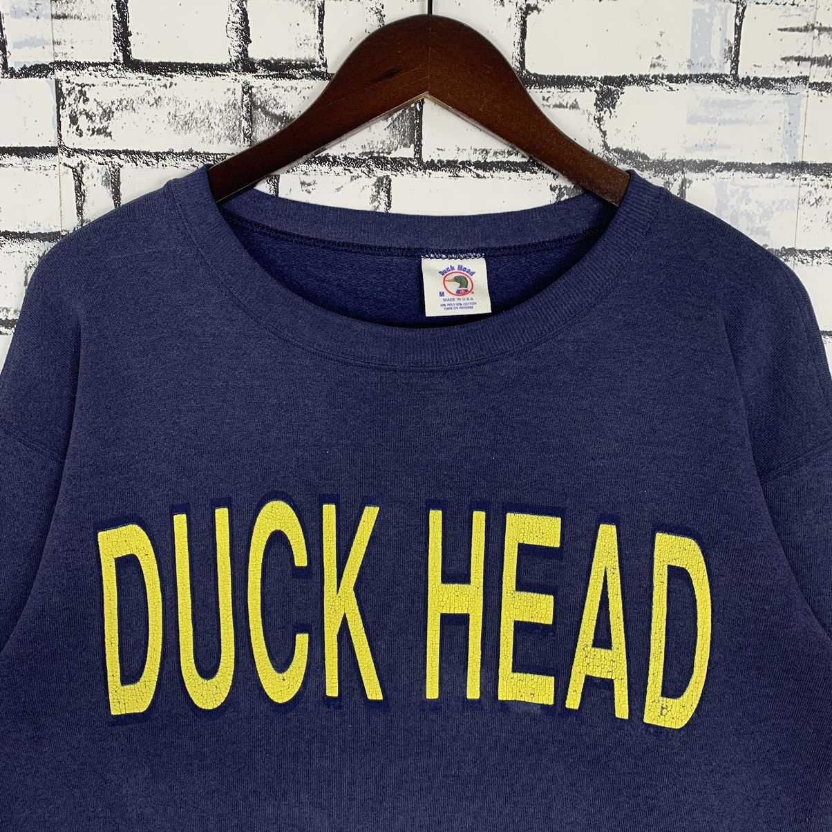 Duck Head Vintage Duck Head Sweatshirt Duck Head Crewneck Size US M / EU 48-50 / 2 - 2 Thumbnail