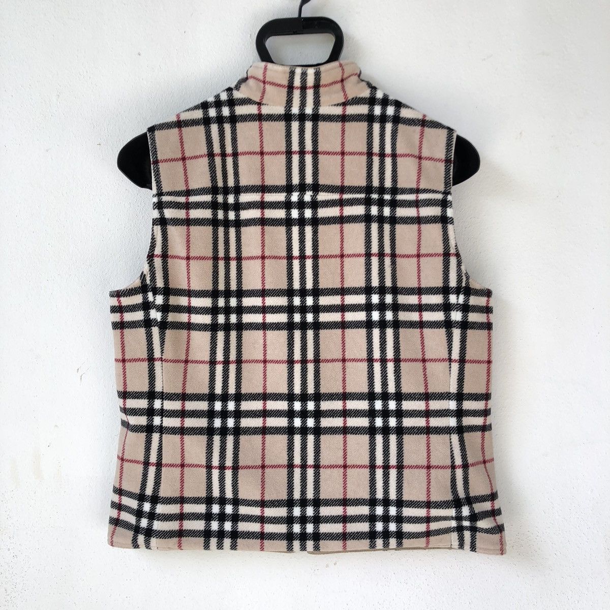 Burberry BURBERRY LONDON Reversible Vest - Nova Check Fleece Size S / US 4 / IT 40 - 6 Thumbnail