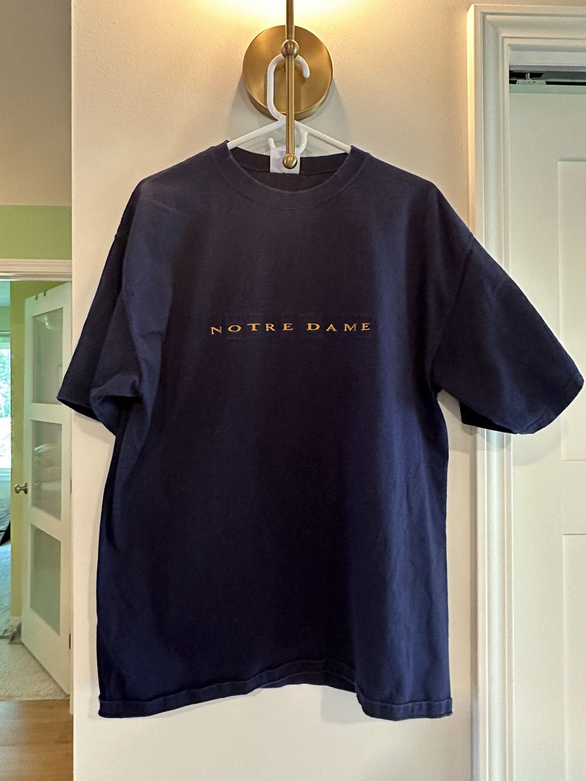 Vintage Vintage Notre Dame T-Shirt Size US L / EU 52-54 / 3 - 1 Thumbnail
