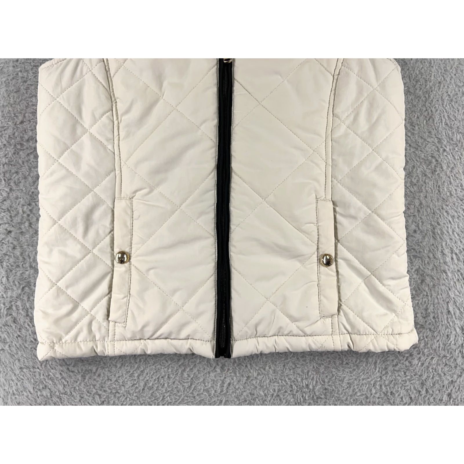 Ralph Lauren Lauren Ralph Lauren Vest Womens XS White Full Zip Pockets Polyester Vest Size XS / US 0-2 / IT 36-38 - 5 Thumbnail