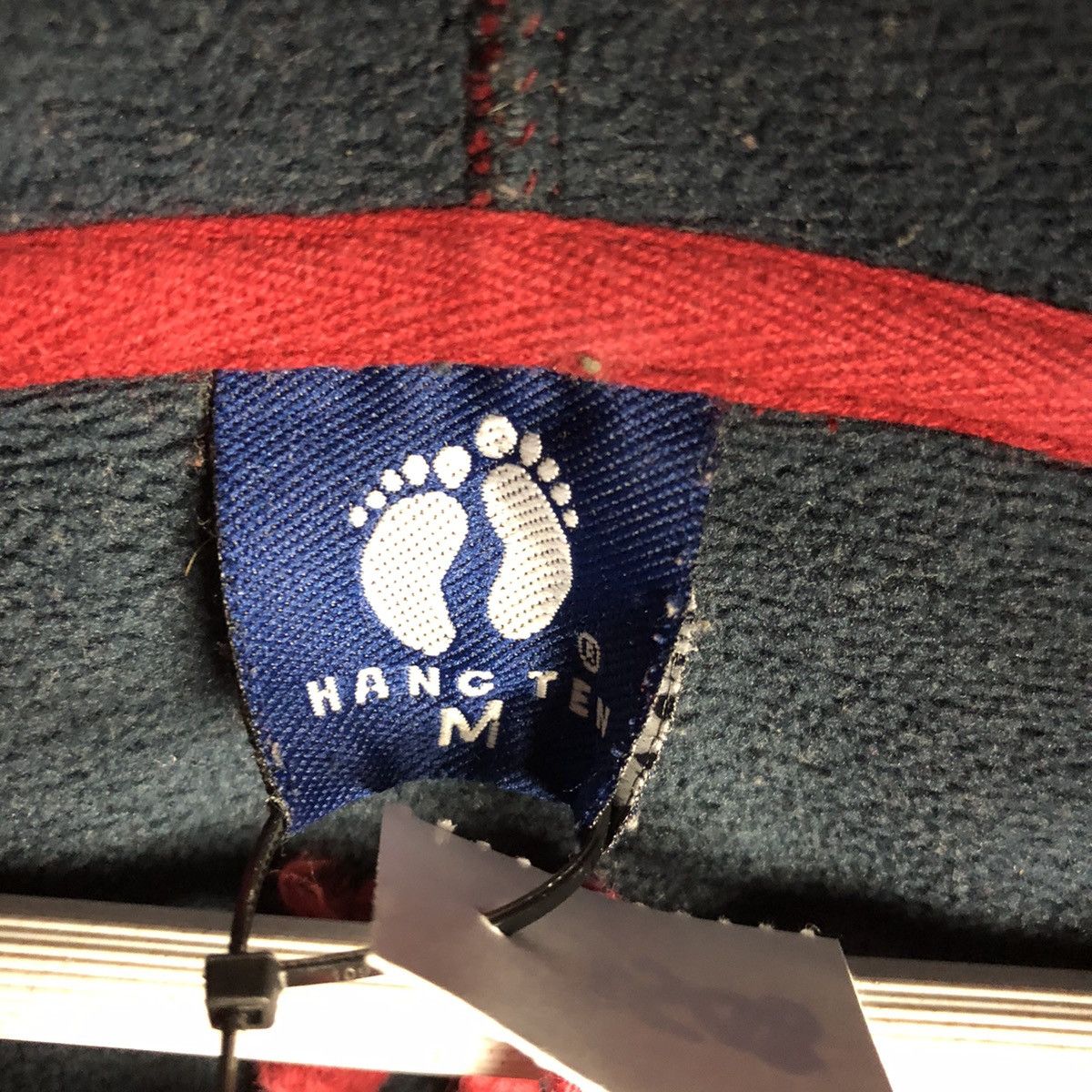 Hang Ten × Vintage Hang Ten vintage spell out Red Hoodie #A2508 Size US M / EU 48-50 / 2 - 11 Thumbnail