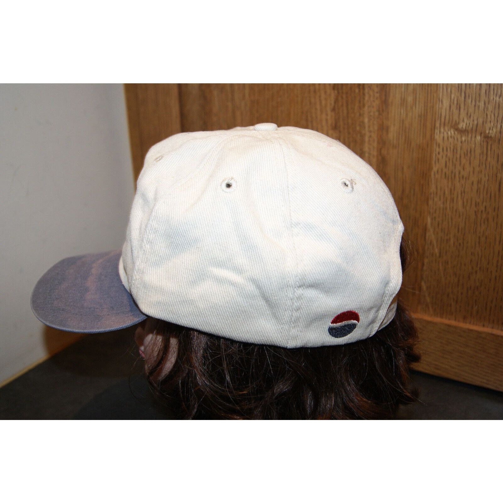 Pepsi VTG PEPSI USA Embroidered Adjustable Hat 80s Cap Faded Size ONE SIZE - 5 Thumbnail