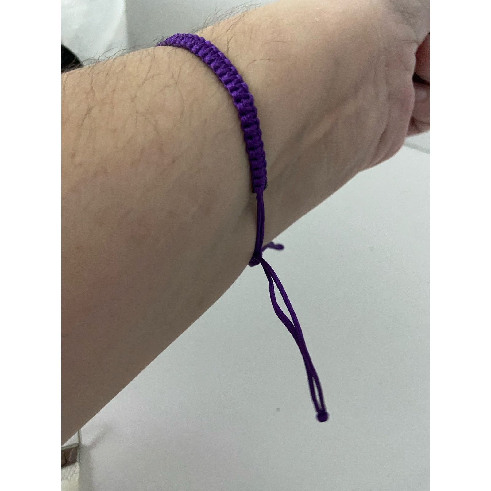 Other Purple cord cross bracelet Size ONE SIZE - 2 Thumbnail