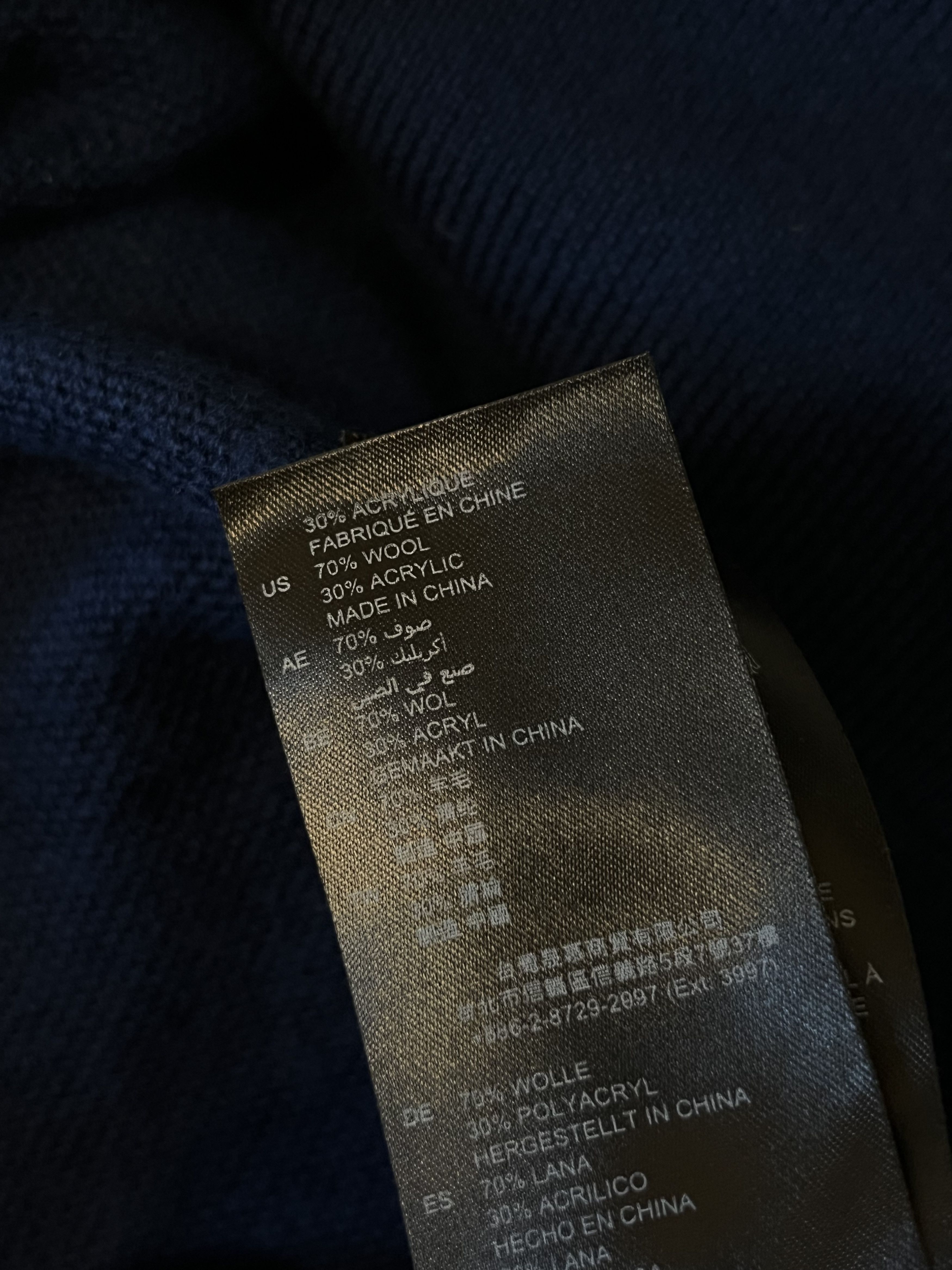 Designer × Sandro Sandro Wool Ocean Blue Knitwear Size XS / US 0-2 / IT 36-38 - 6 Thumbnail