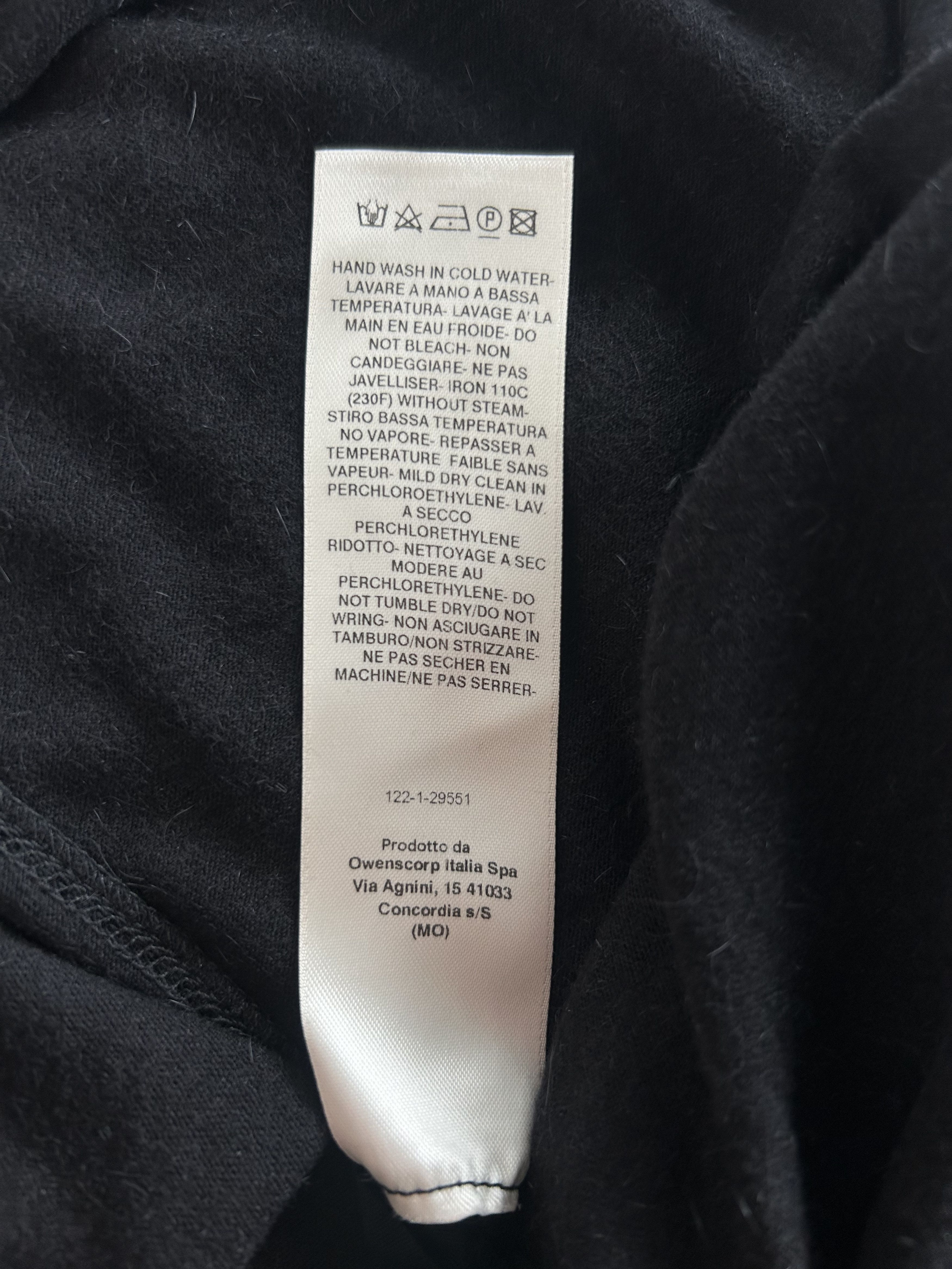 Rick Owens Rick Owens Black Brad T-Shirt Size US M / EU 48-50 / 2 - 3 Thumbnail