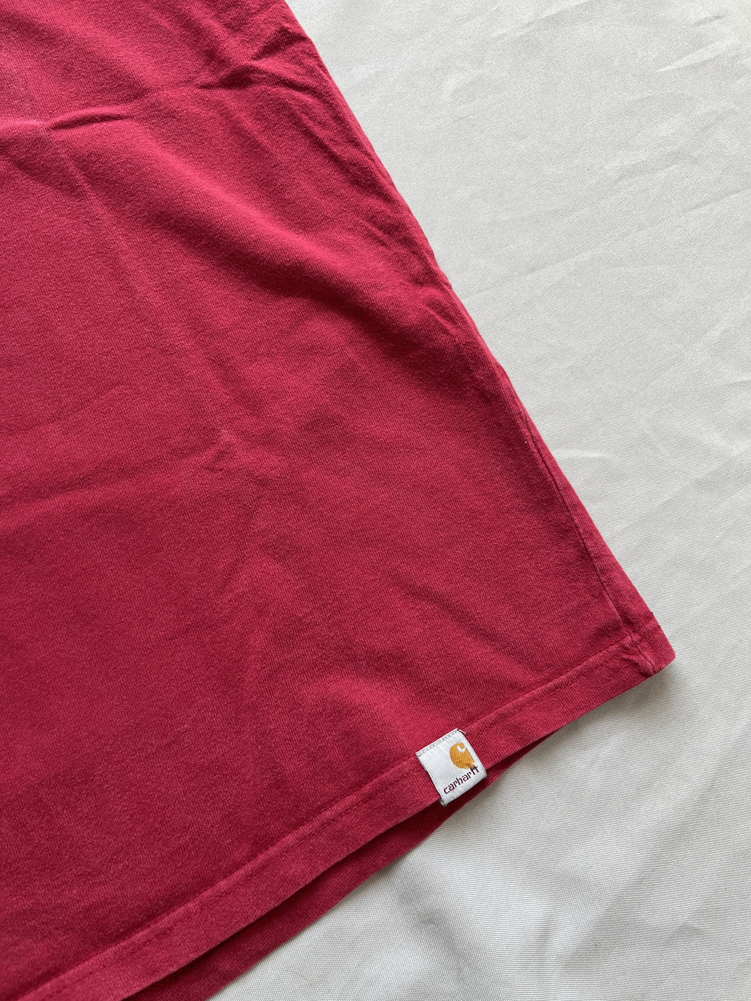 Carhartt Vintage Carhartt Sound Of Detroit Heavy Red T-shirt Size US M / EU 48-50 / 2 - 8 Thumbnail