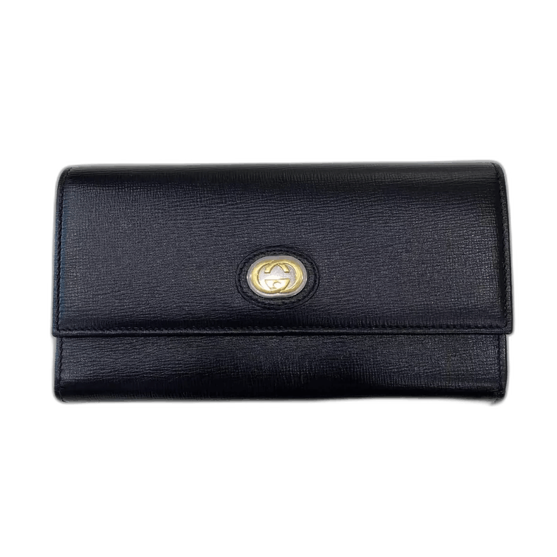 Gucci Gucci Wallet with Gold Logo Size ONE SIZE - 1 Thumbnail