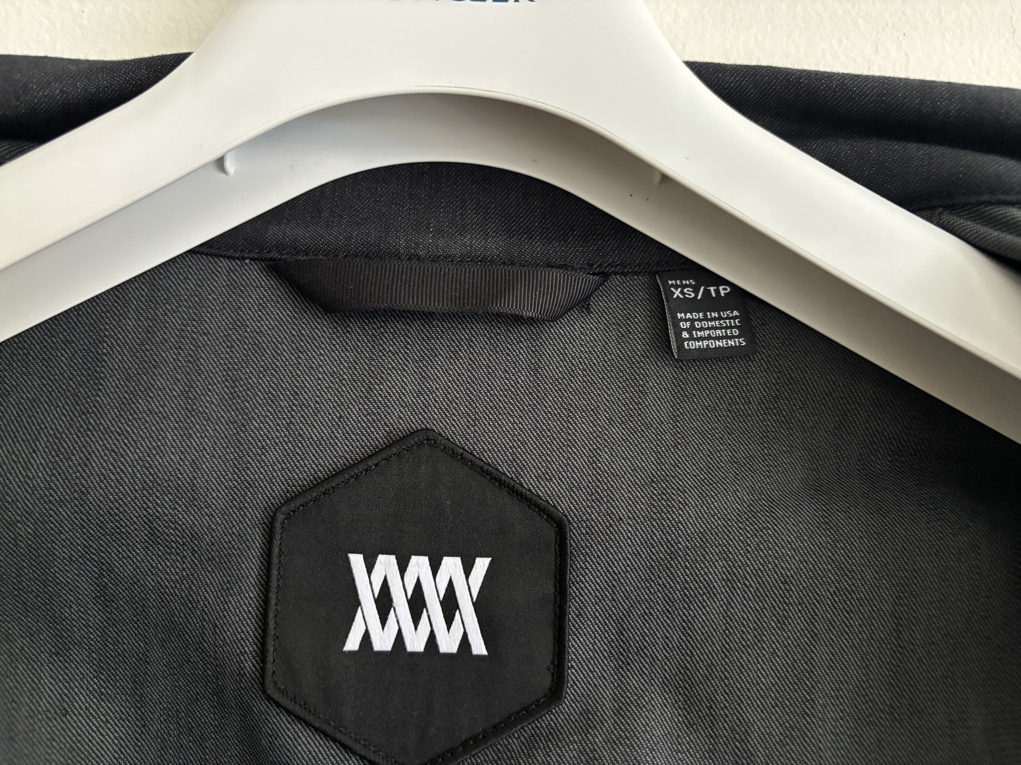 Mission Workshop $485 The Stack Black Denim Schoeller Jacket - XS/ Small Size US XS / EU 42 / 0 - 10 Thumbnail