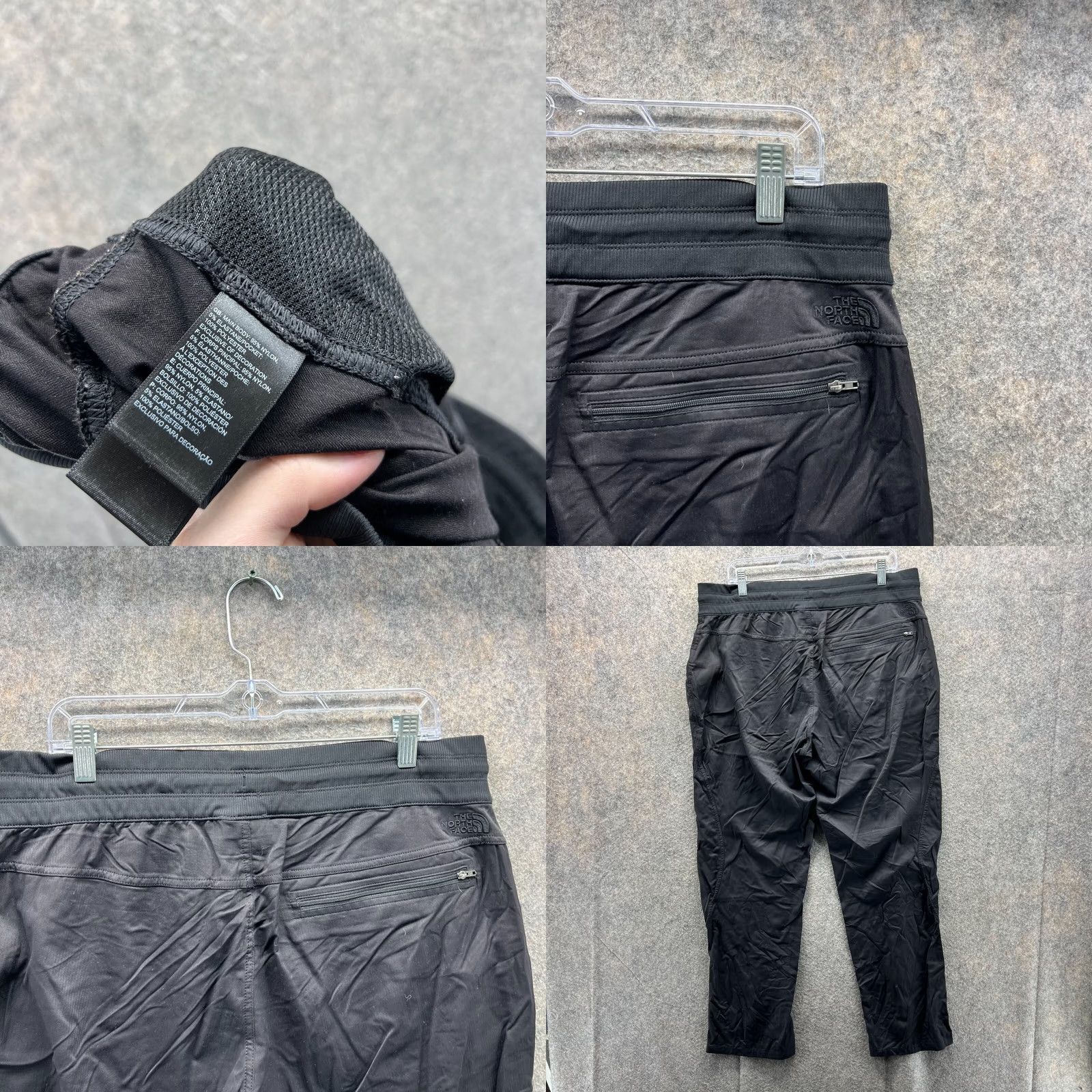 The North Face The North Face Pants Women XL Black Jogger Athletic Hiking Regular Rise Inseam 30 in Pockets Tapered Style Sweatpants Size 40" / US 18 - 8 Thumbnail
