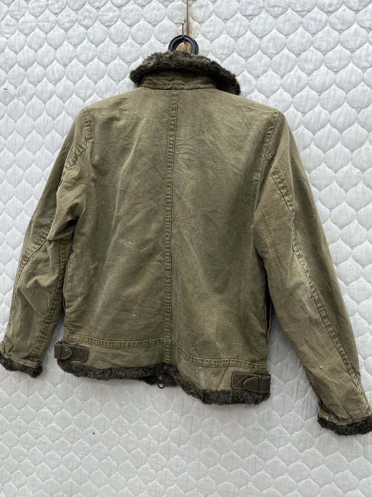 Johnbull 🔥🔥🔥ARCHIVE VTG JOHN BULL MILITARY SHEARLING JACKET Size S / US 4 / IT 40 - 6 Thumbnail