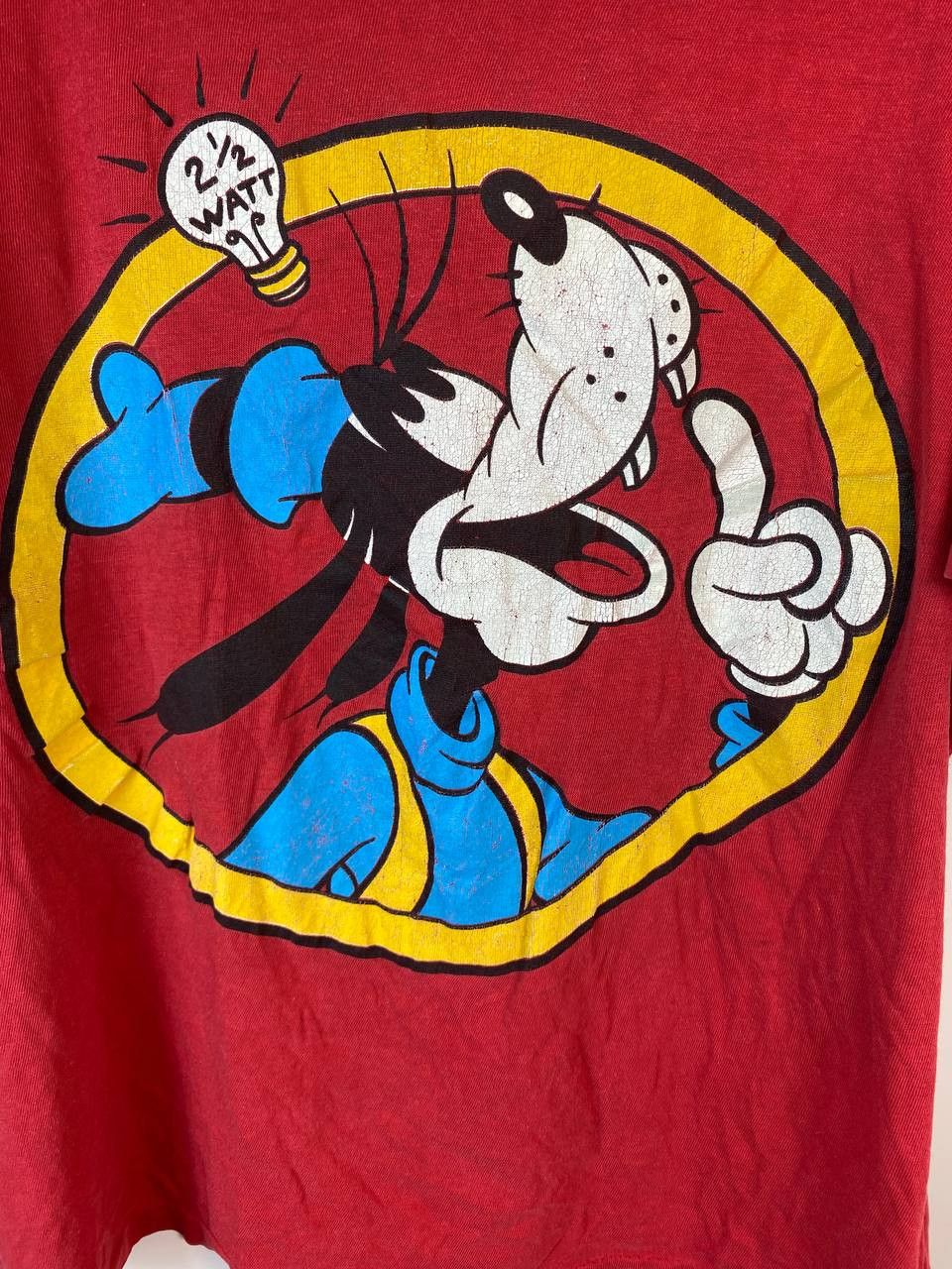 Disney Vintage 90s movie Disney Big Logo t-shirt Sz Xl Size US XL / EU 56 / 4 - 2 Thumbnail