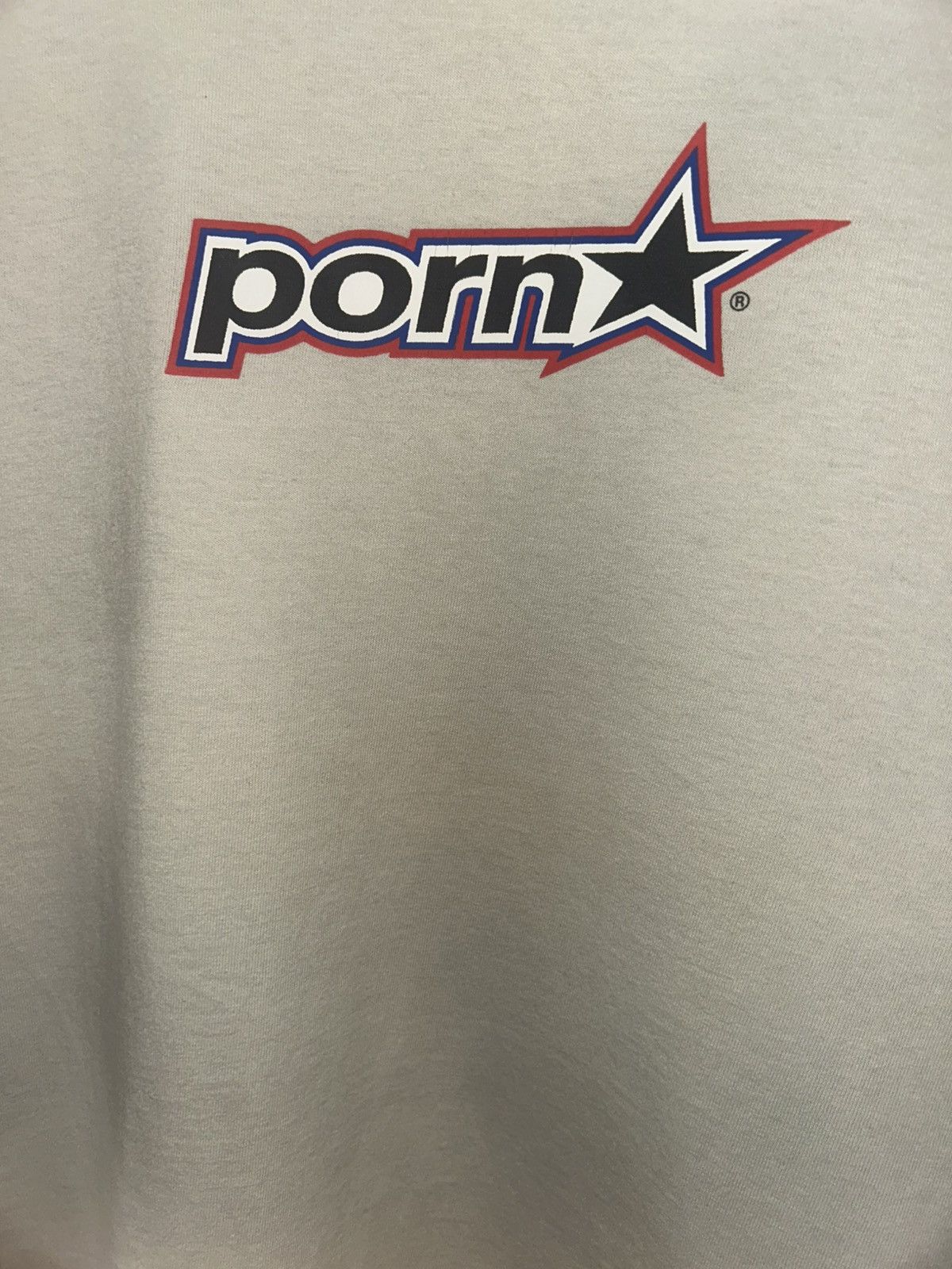 Vintage Vintage beige Porn Star tshirt szM Size US M / EU 48-50 / 2 - 6 Thumbnail