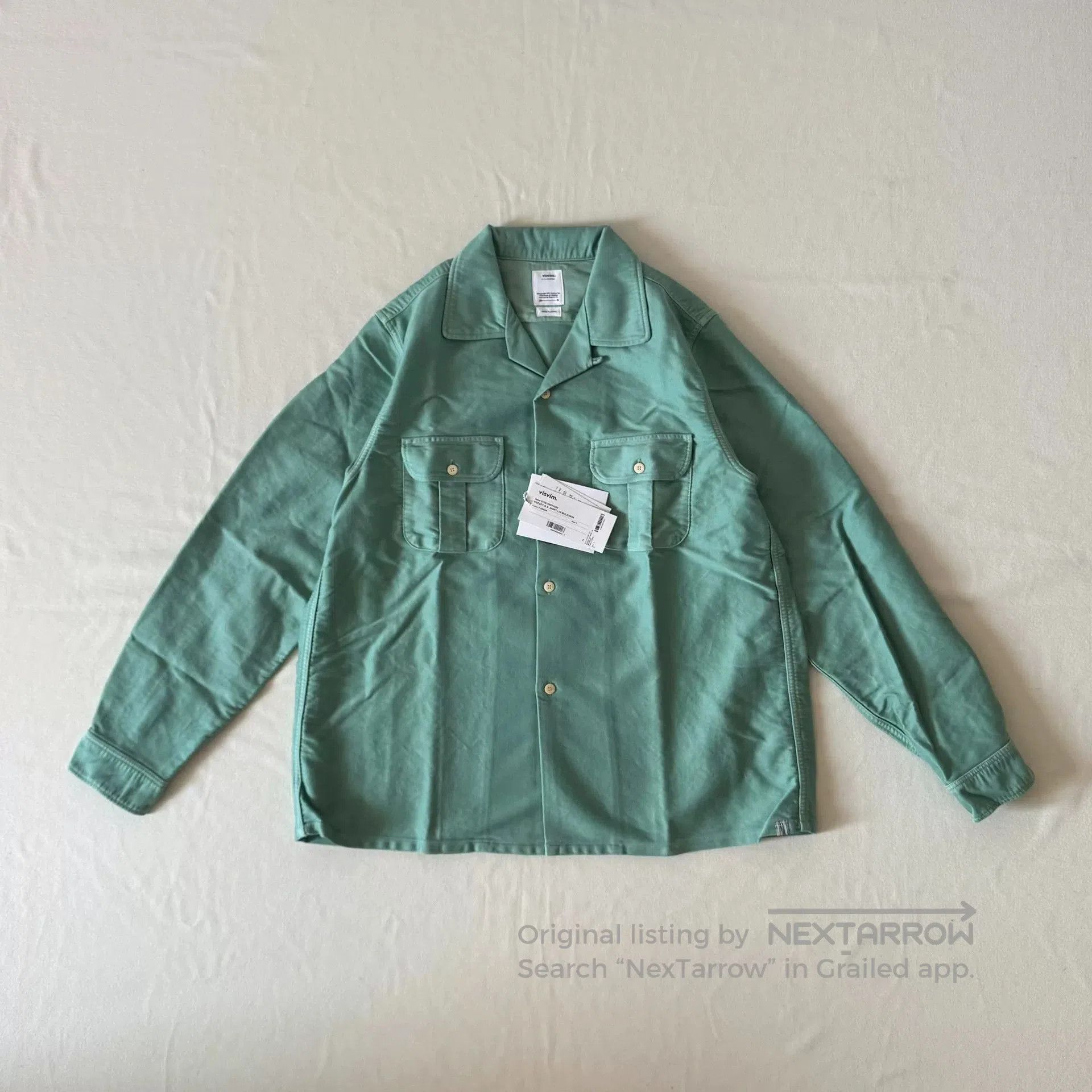Visvim VISVIM 24SS Keesey G.S. Moleskin Shirt. Size US XL / EU 56 / 4 - 1 Thumbnail