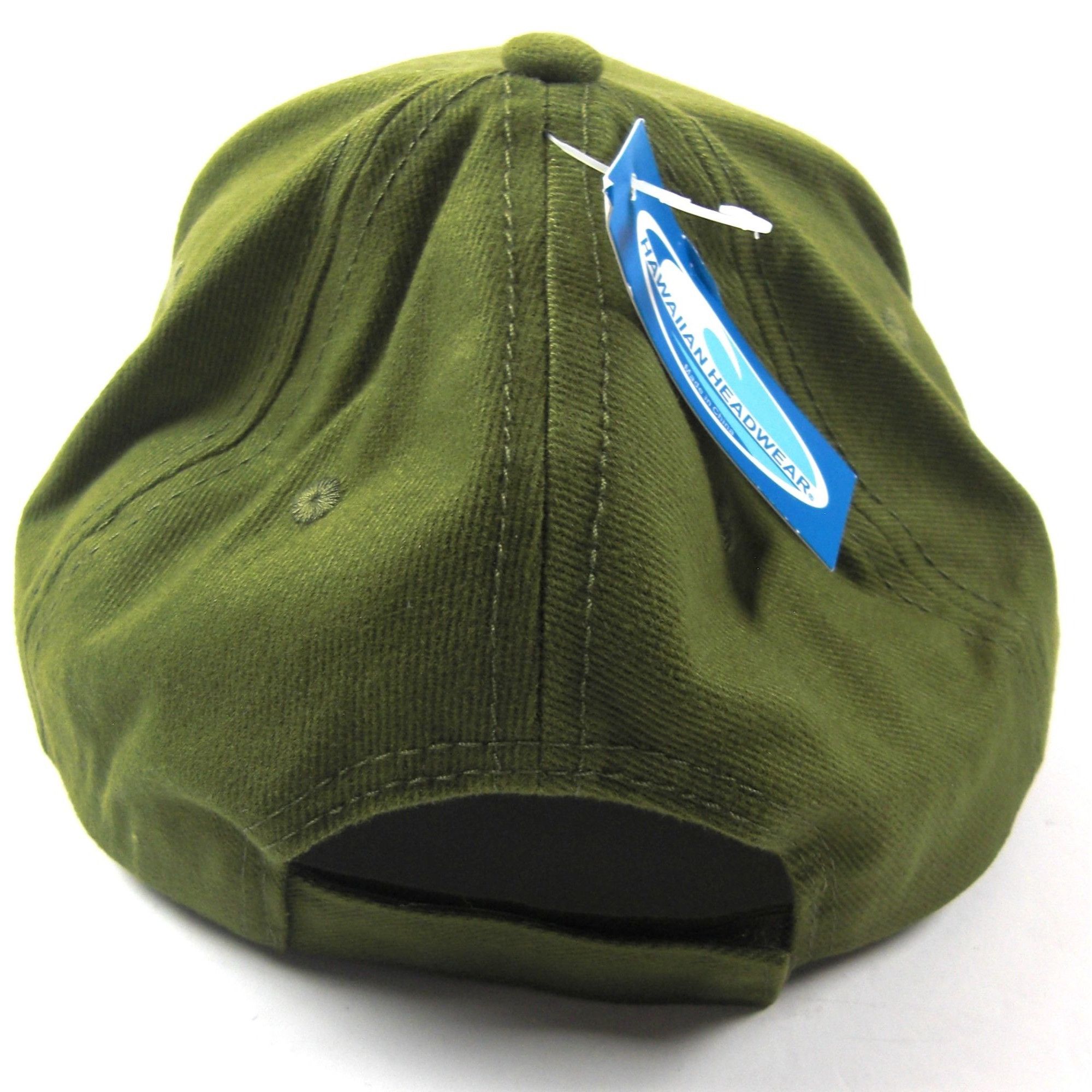 Other Hawaii Olive Green Baseball Cap Trucker Hat Snapback New Size ONE SIZE - 2 Thumbnail