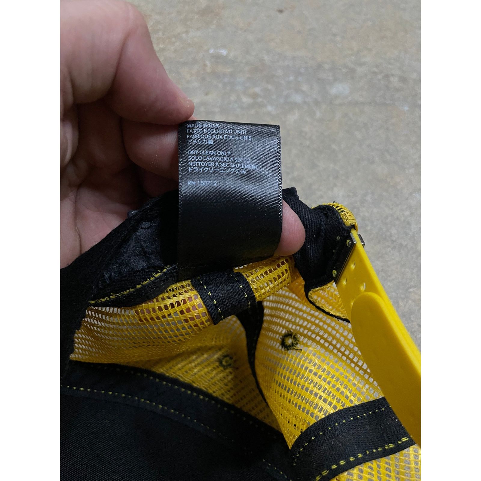 Amiri Amiri Cap Yellow Black Used OS Size ONE SIZE - 6 Thumbnail