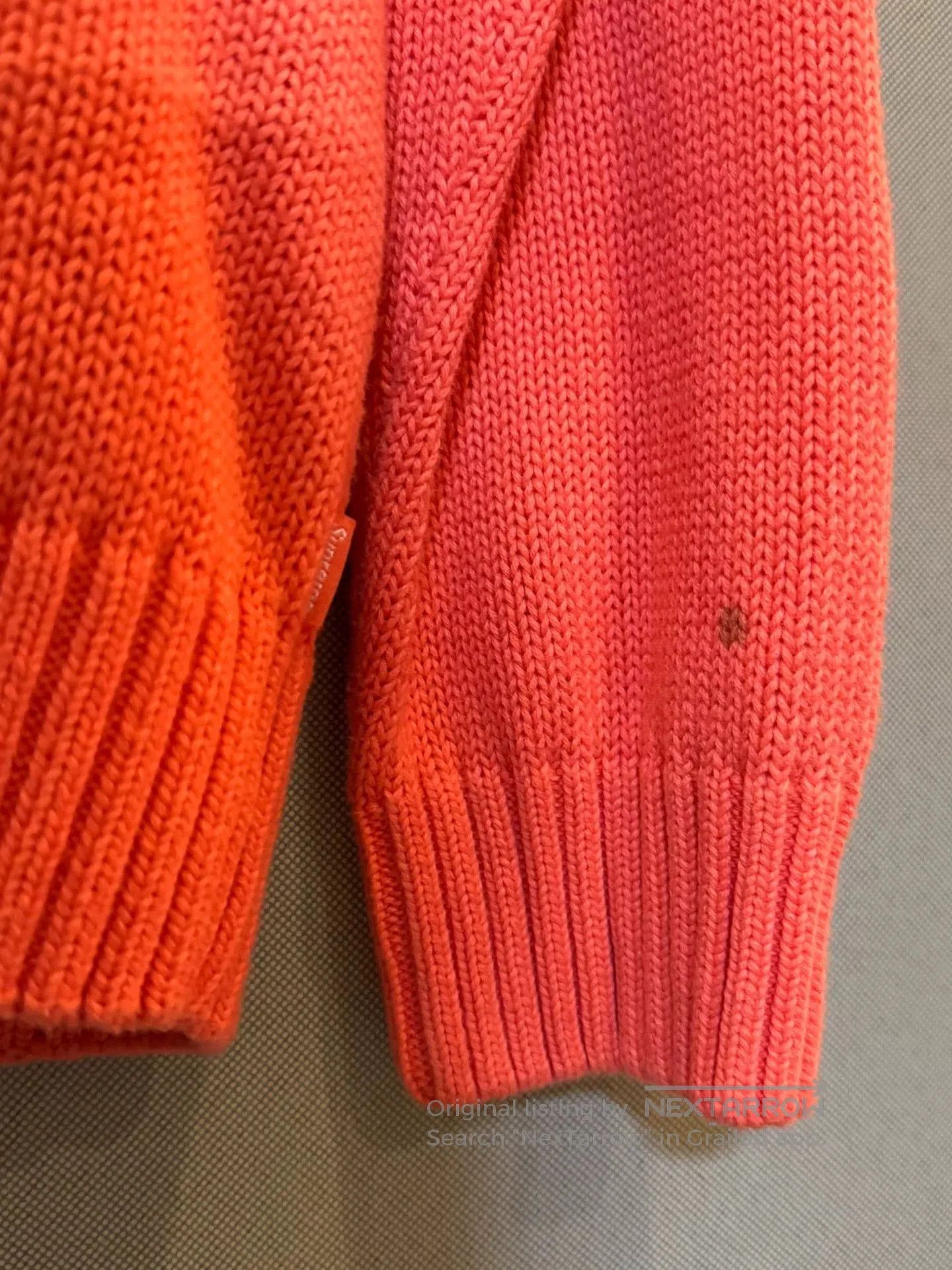 Supreme Supreme Orange Pullover Sweater. Size US XL / EU 56 / 4 - 4 Thumbnail