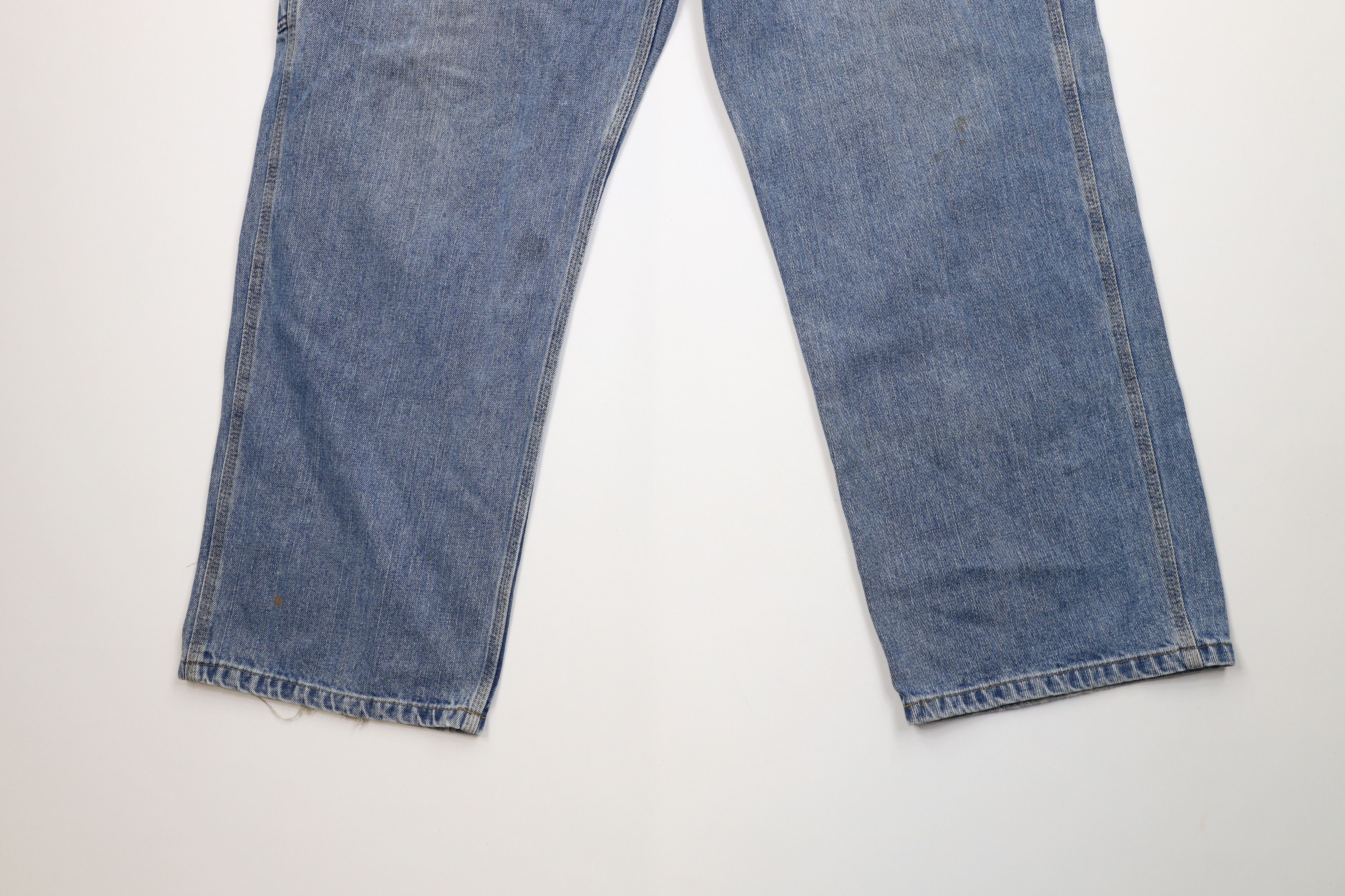 Ralph Lauren Vintage 90s Y2K Ralph Lauren Carpenter Dungaree Jeans Size US 36 / EU 52 - 4 Thumbnail