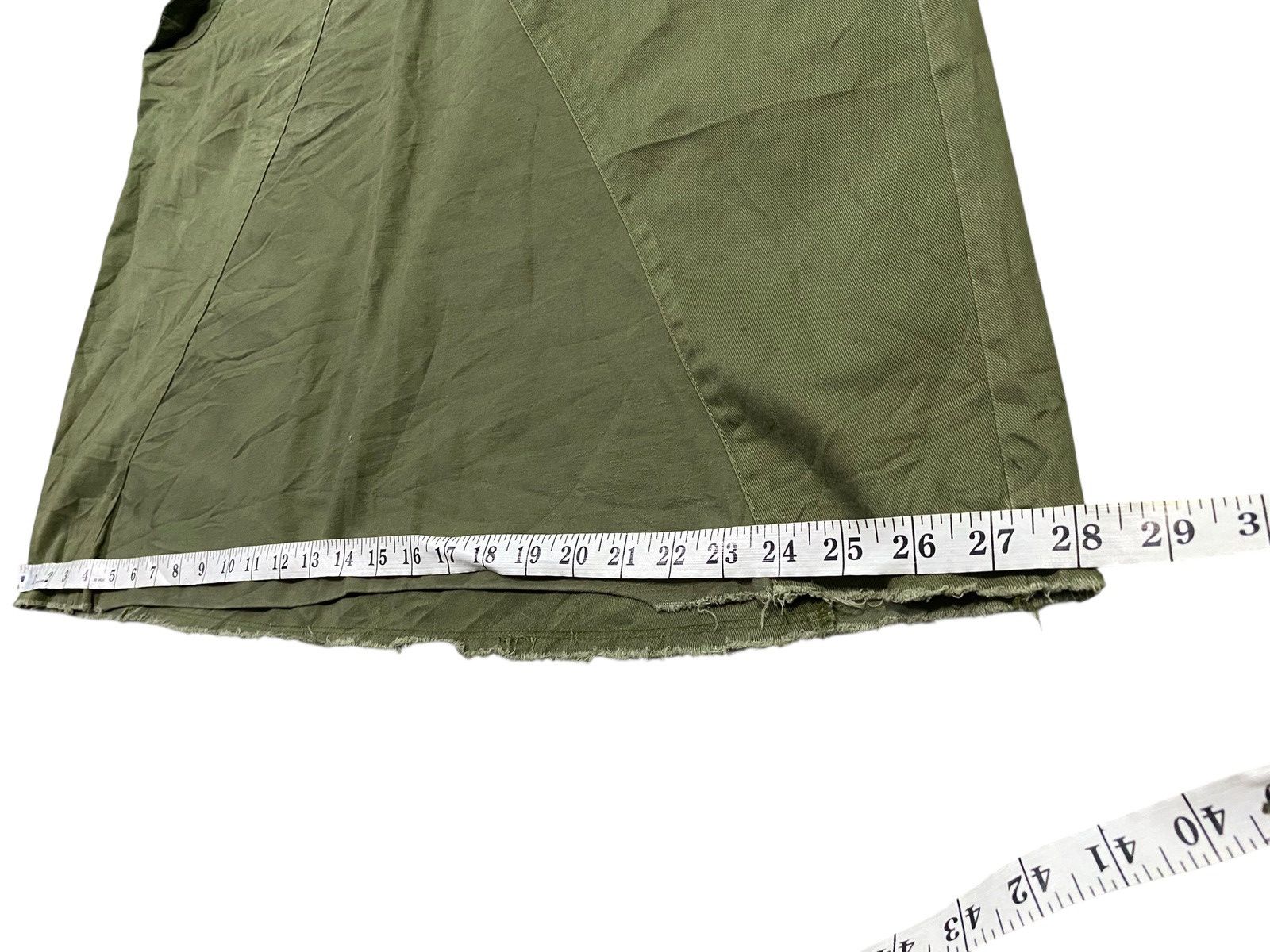 Japanese Brand Japanase brand rag machine skirt maxi army style two pocket Size 32" / US 10 / IT 46 - 10 Thumbnail