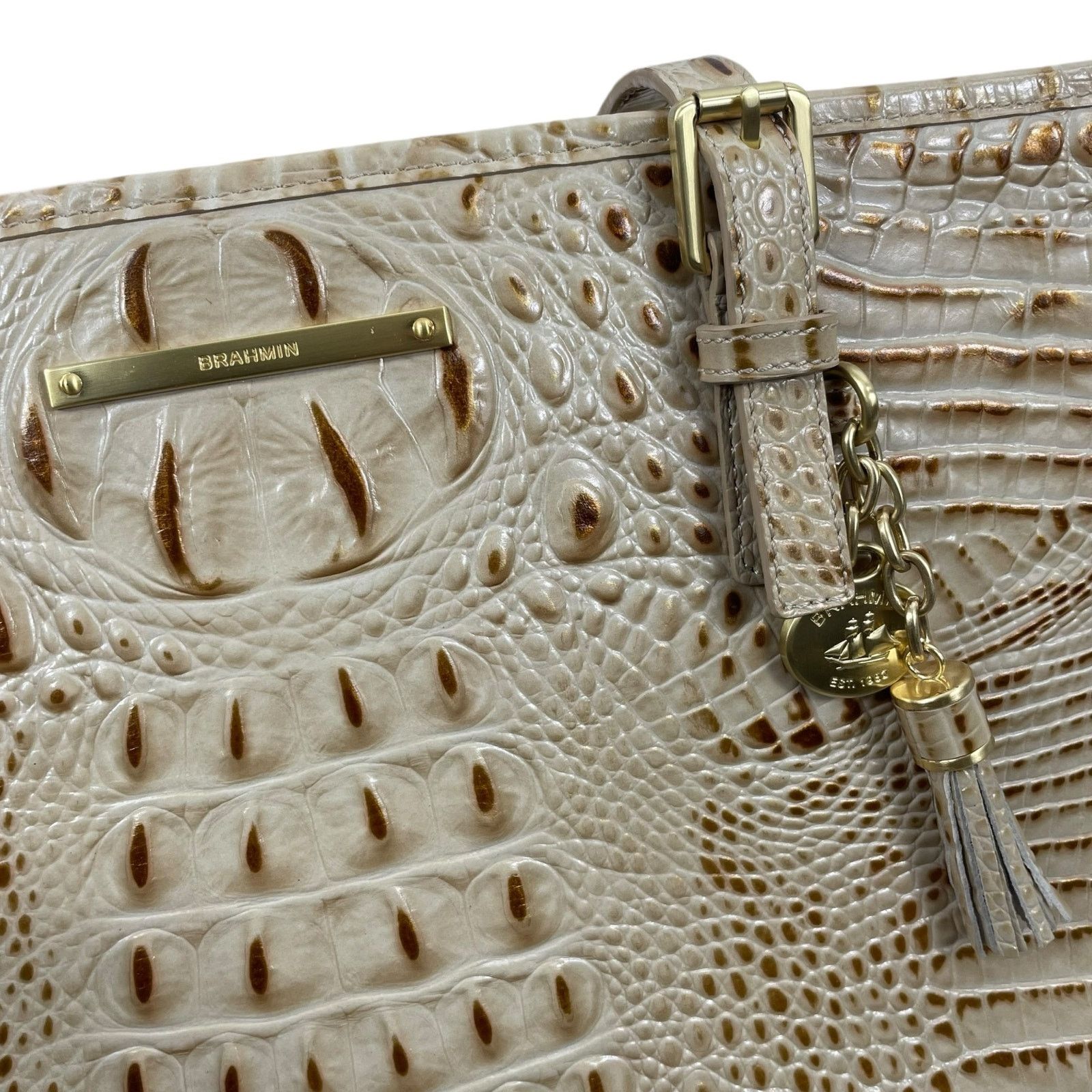 BRAHMIN Brahmin Medium Asher Melbourne Tote Bag Shoulder Bag Size ONE SIZE - 6 Thumbnail