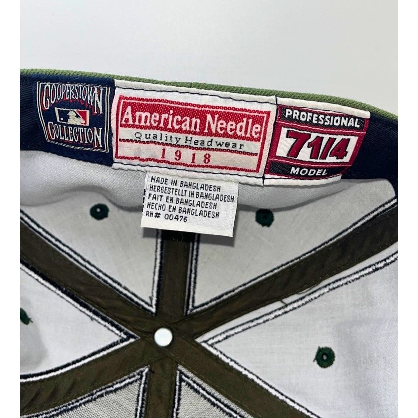 American Needle New York Yankees MLB Camo Fitted Hat 7 1/4 American Needle Size ONE SIZE - 8 Thumbnail