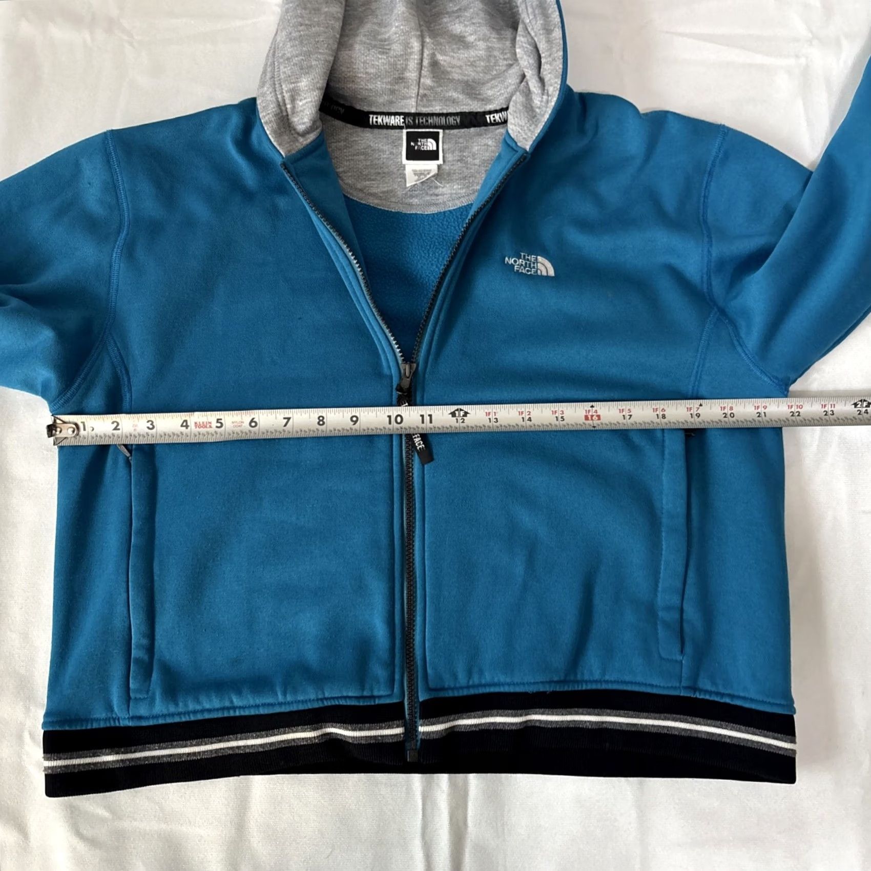 The North Face The North Face Tekware UltraWick Full Zip Cropped Hoodie Women’s Medium M Blue Activewear Hoodie Size M / US 6-8 / IT 42-44 - 5 Thumbnail
