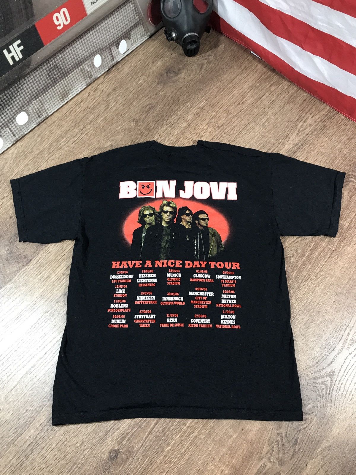 Band Tees × Vintage Vintage Bon Jovi Have A Nice Day Tour 2006 T Shirt Size US L / EU 52-54 / 3 - 1 Thumbnail