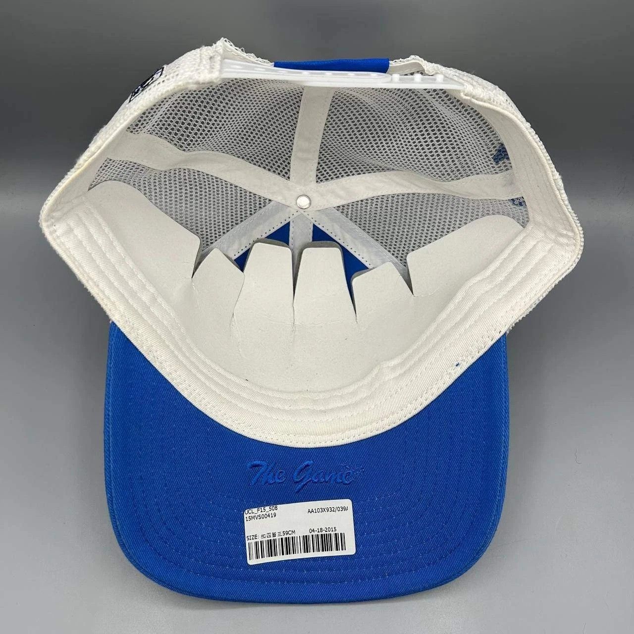 The Game Vintage UCLA Bruins Trucker Hat Men Blue White Snap Back Cap Size ONE SIZE - 2 Thumbnail