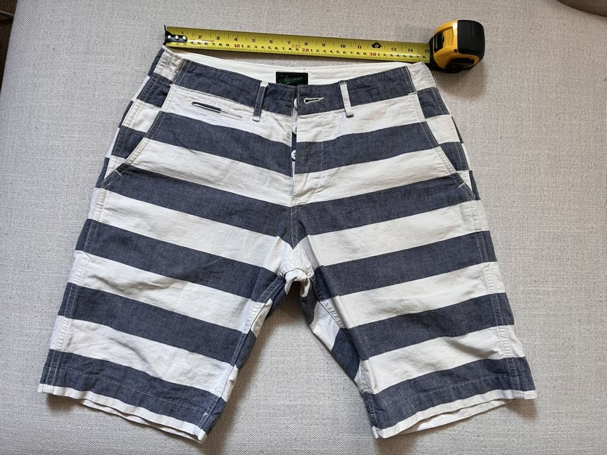 Stevenson Overall Co. Stevenson Overall Co. striped men shorts Size US 30 / EU 46 - 6 Thumbnail