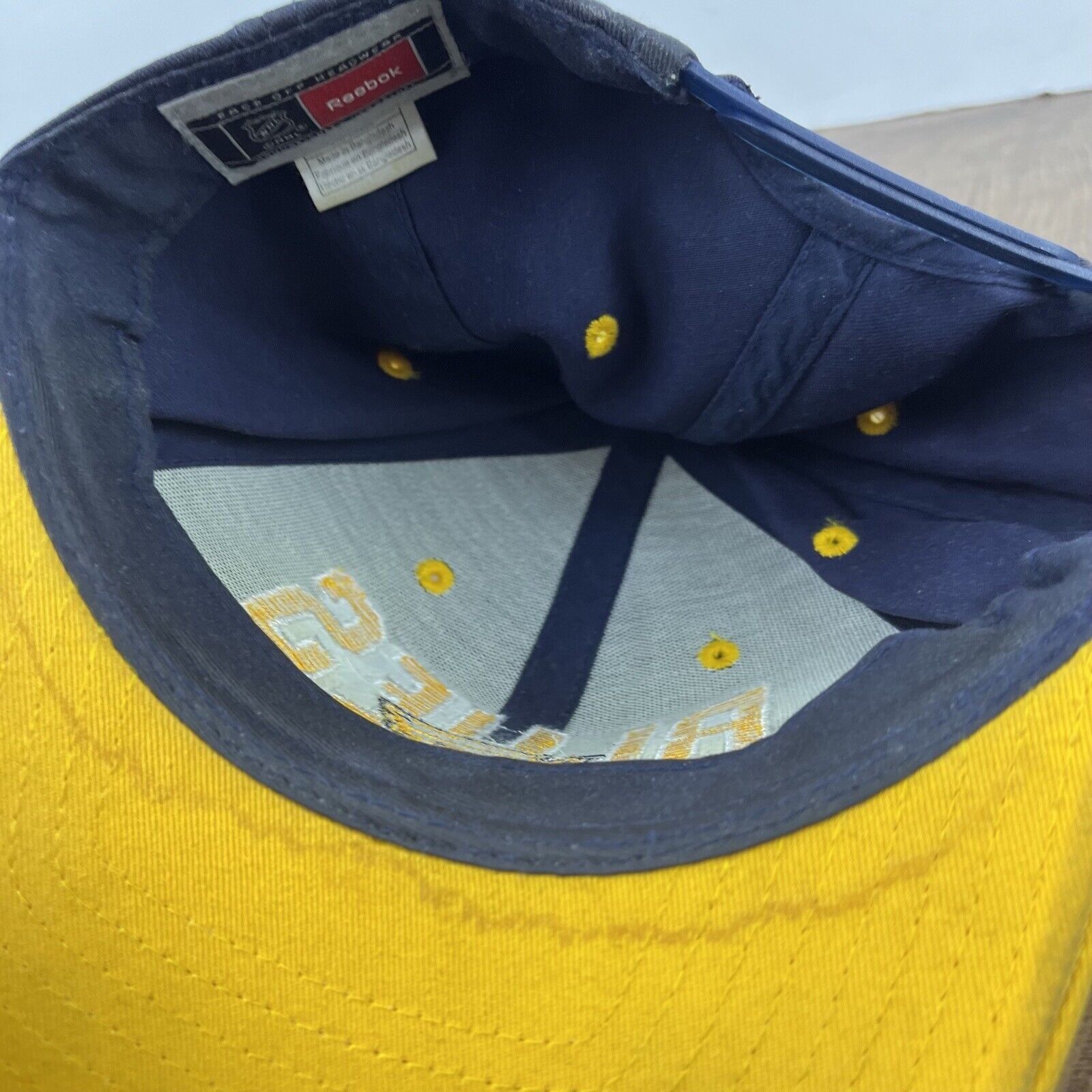 Reebok St Louis Blues Reebok Hat Snapback Blue Cap Adjustable Blue Size ONE SIZE - 17 Thumbnail