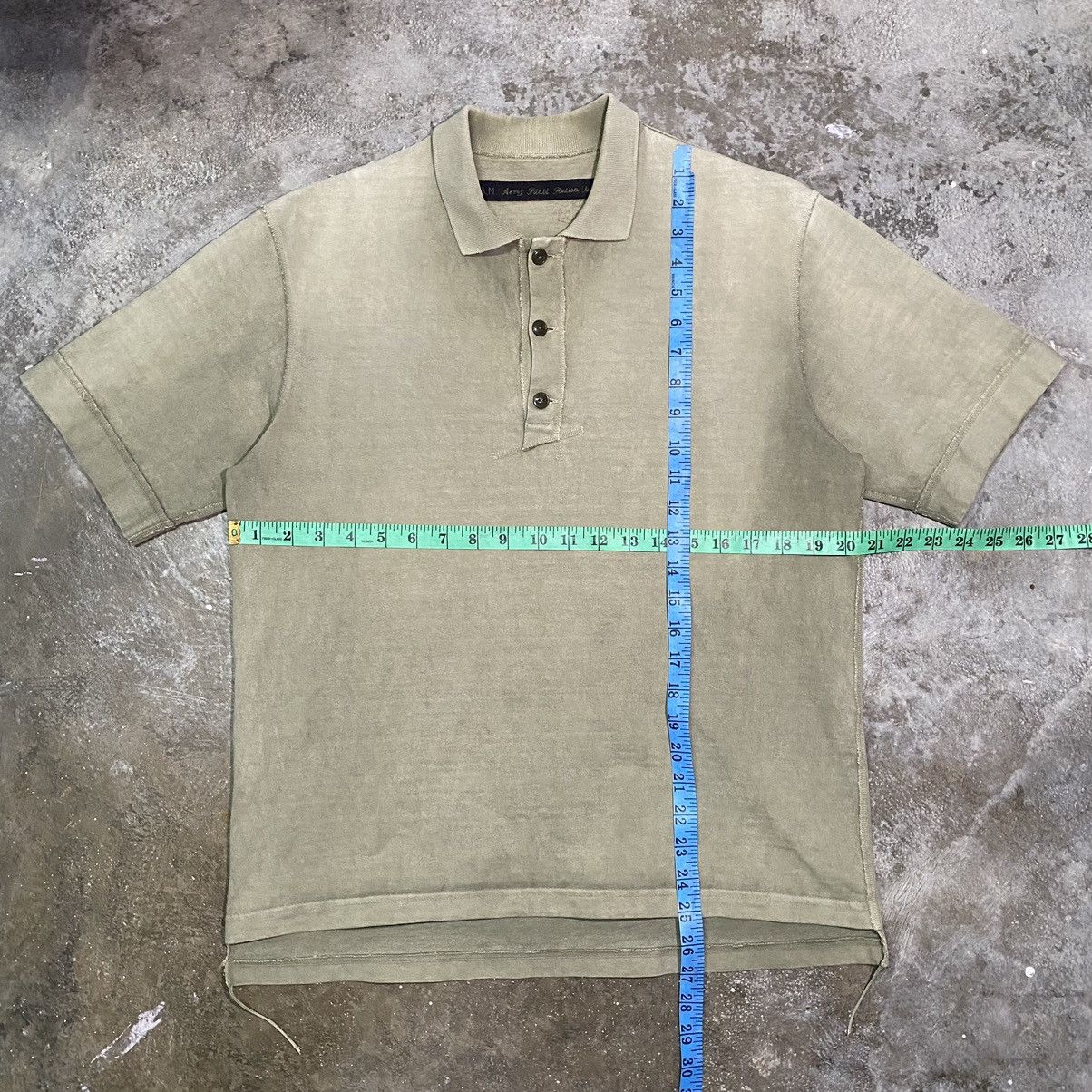 Kapital Vintage Kapital K.P.A.M Army Field Ratian Uniform Faded Tee Size US M / EU 48-50 / 2 - 17 Thumbnail